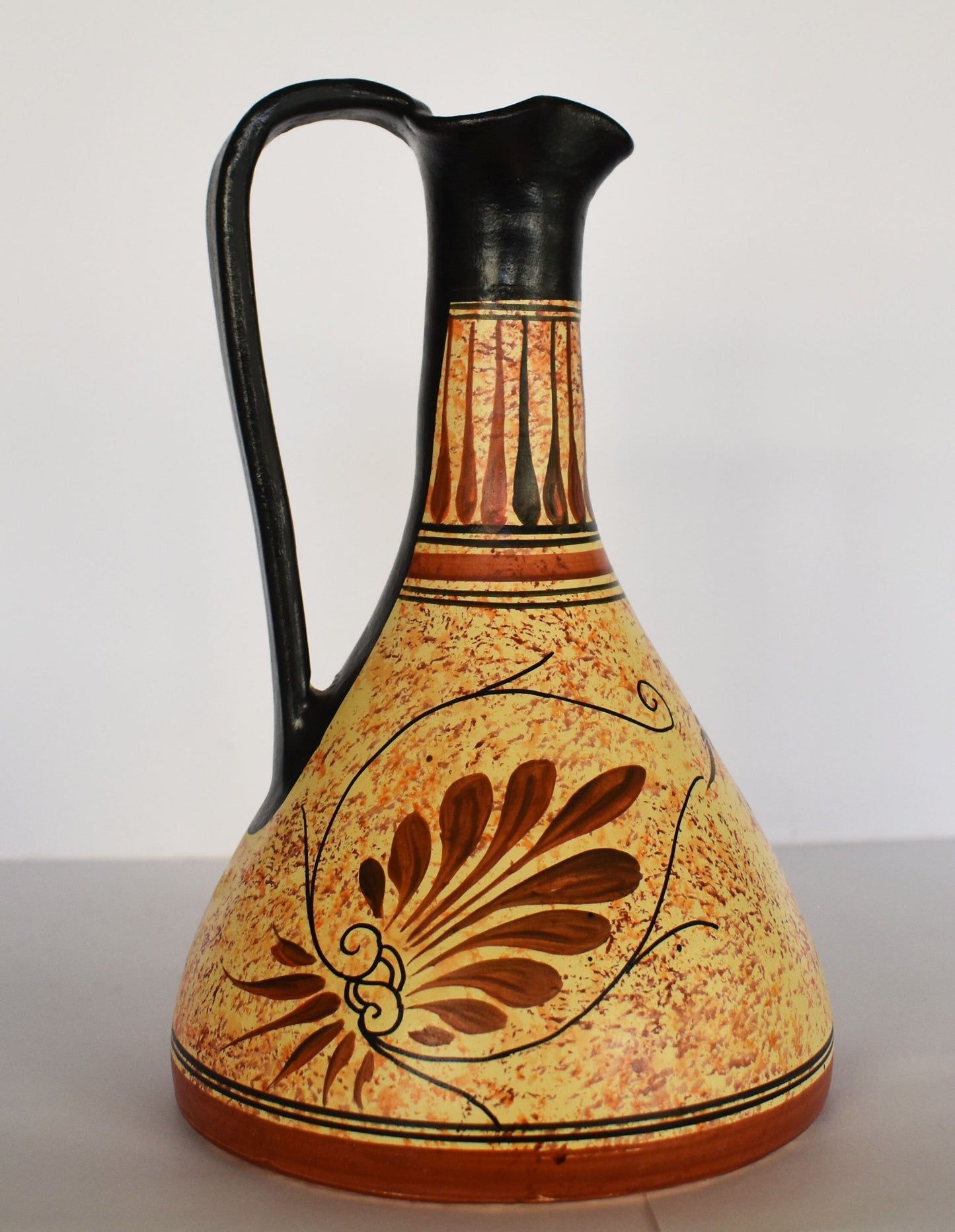 Aphrodite Venus – Greek Roman Goddess of Sexual Love, Passion and Beauty - Floral design - Ceramic Vase