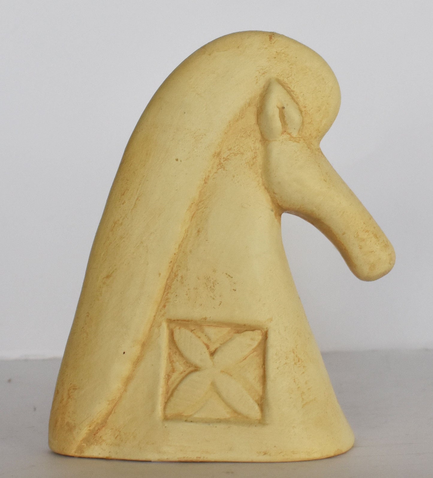 Head of a Horse - Athens, Attica - 500 BC - Symbol of Courage, Integrity, Power - Miniature - Museum Reproduction - Ceramic Artifact