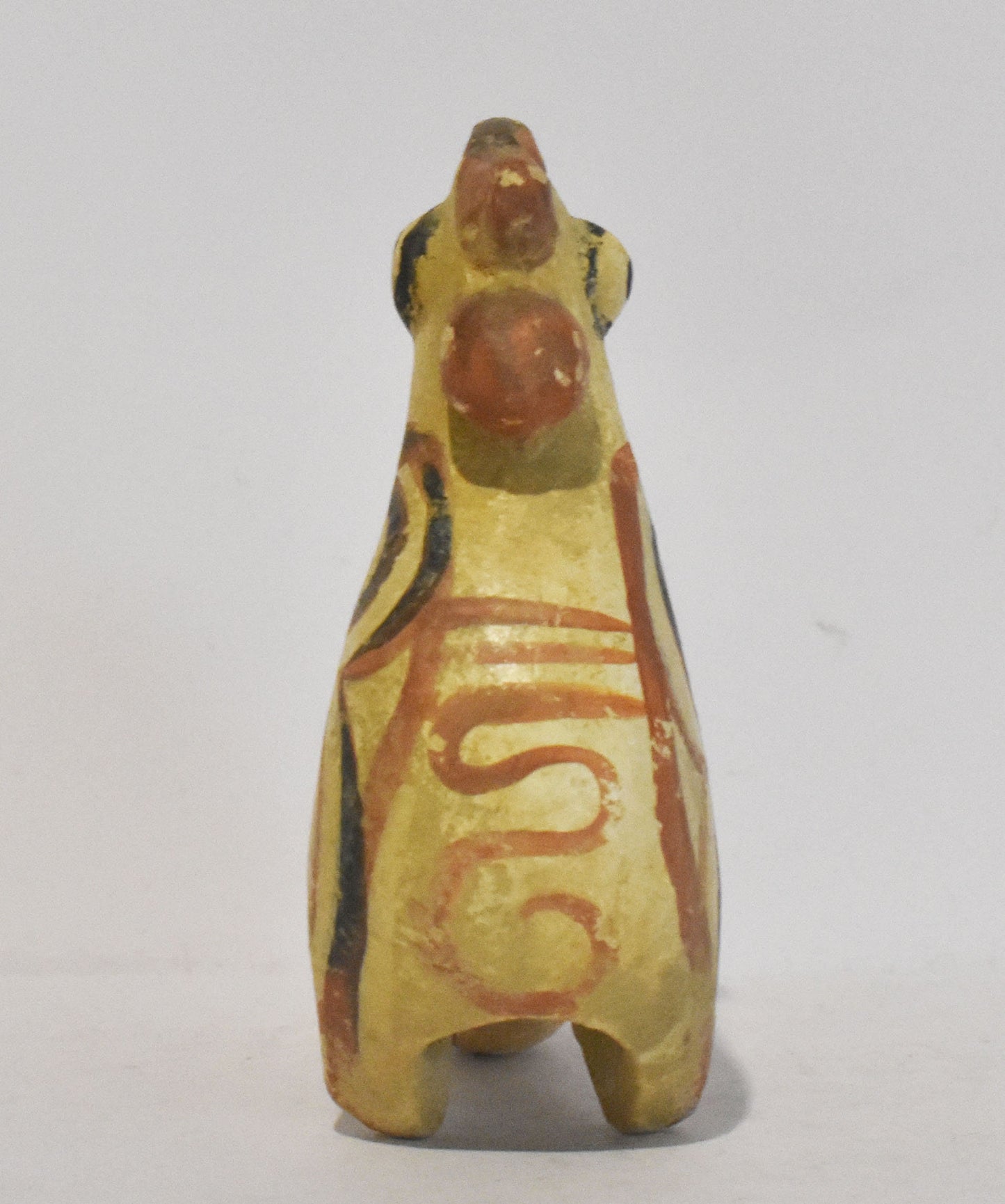 Idol of a Rooster - Attica, Athens - 650 BC - Alectryon's Myth - Miniature - Museum Reproduction - Ceramic Artifact