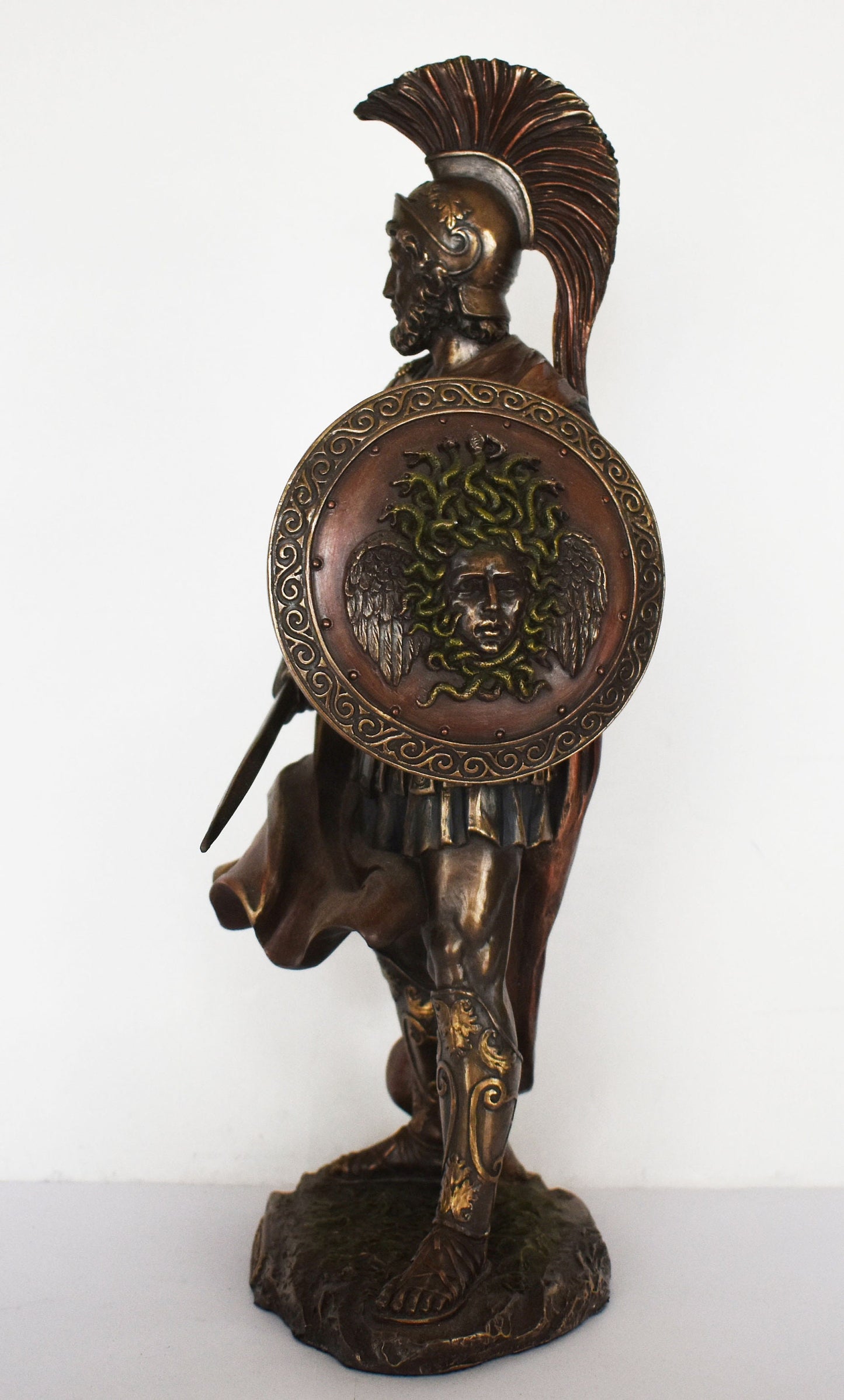 Miltiades - 555-489 BC - Athenian General - Son of Cimon - Battle of Marathon, 490 BC - Herodotus, The Histories - Cold Cast Bronze Resin