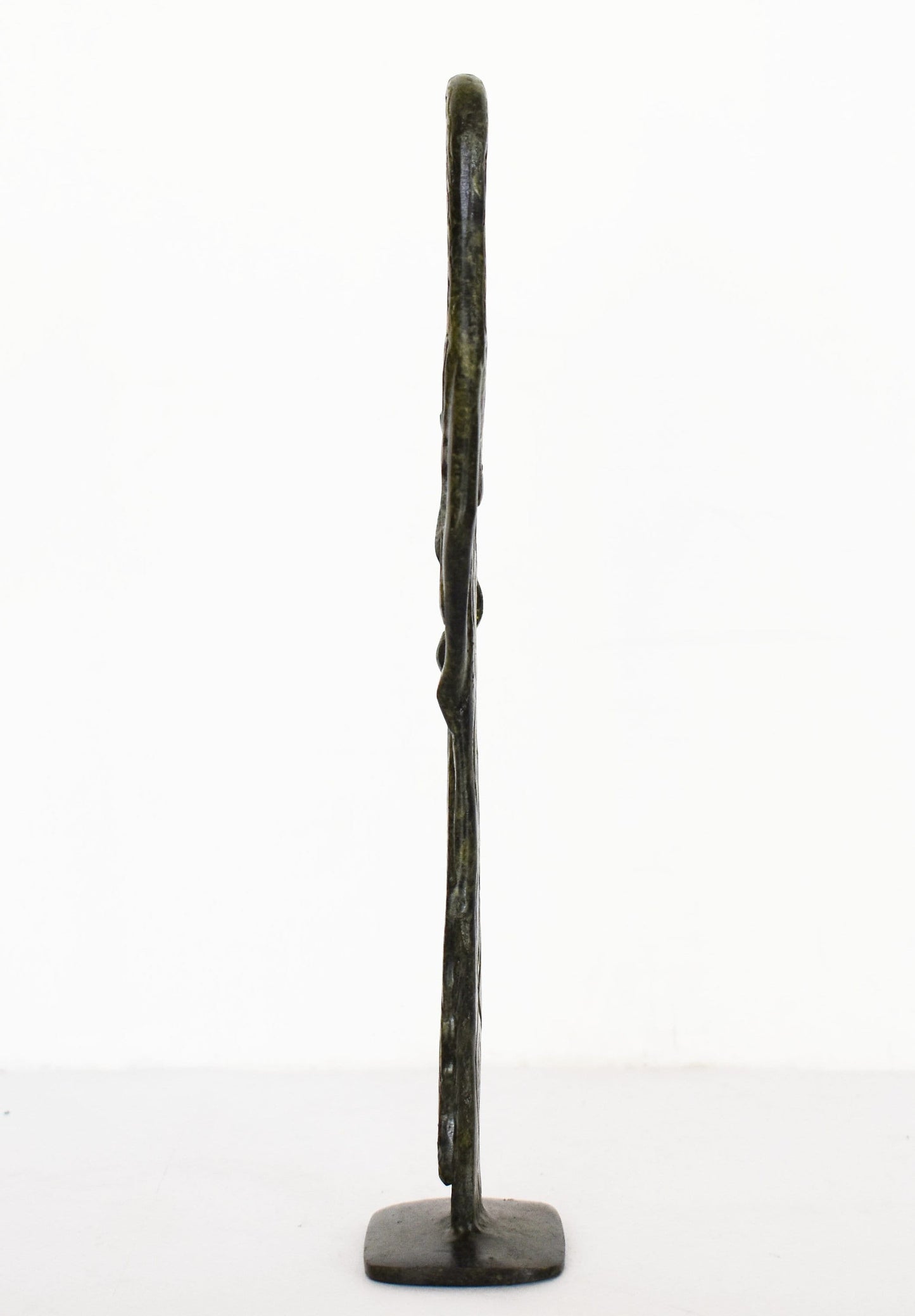 Asclepius - Ancient Greek God of Medicine and Doctors - Son of Apollo - Father of Hygeia, Iaso, Panacea, Aegle - Bronze statue