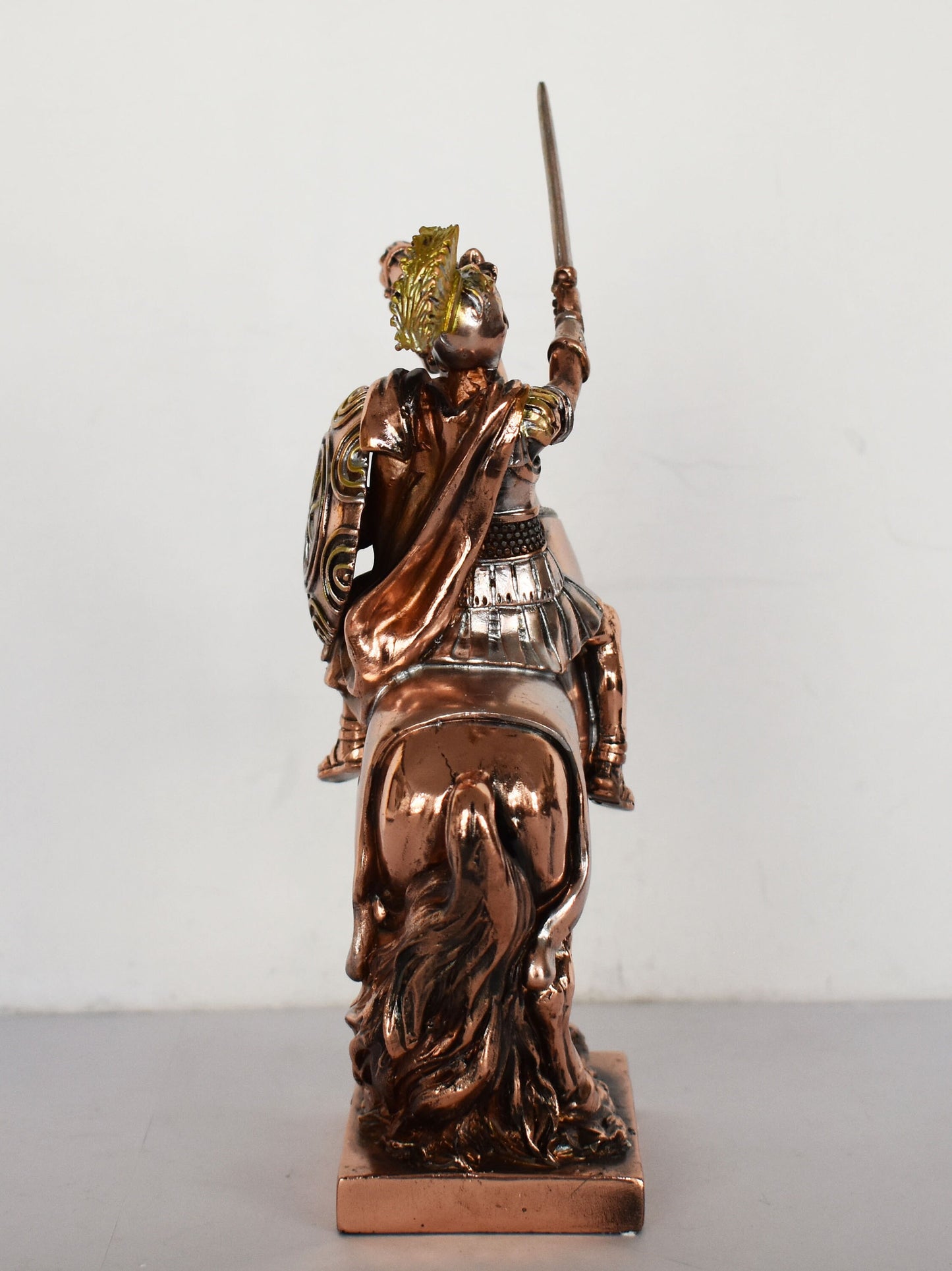 Alexander the Great - King of Macedon - 356–323 BC - Son of Philip - Visionary Leader - Copper Plated Alabaster