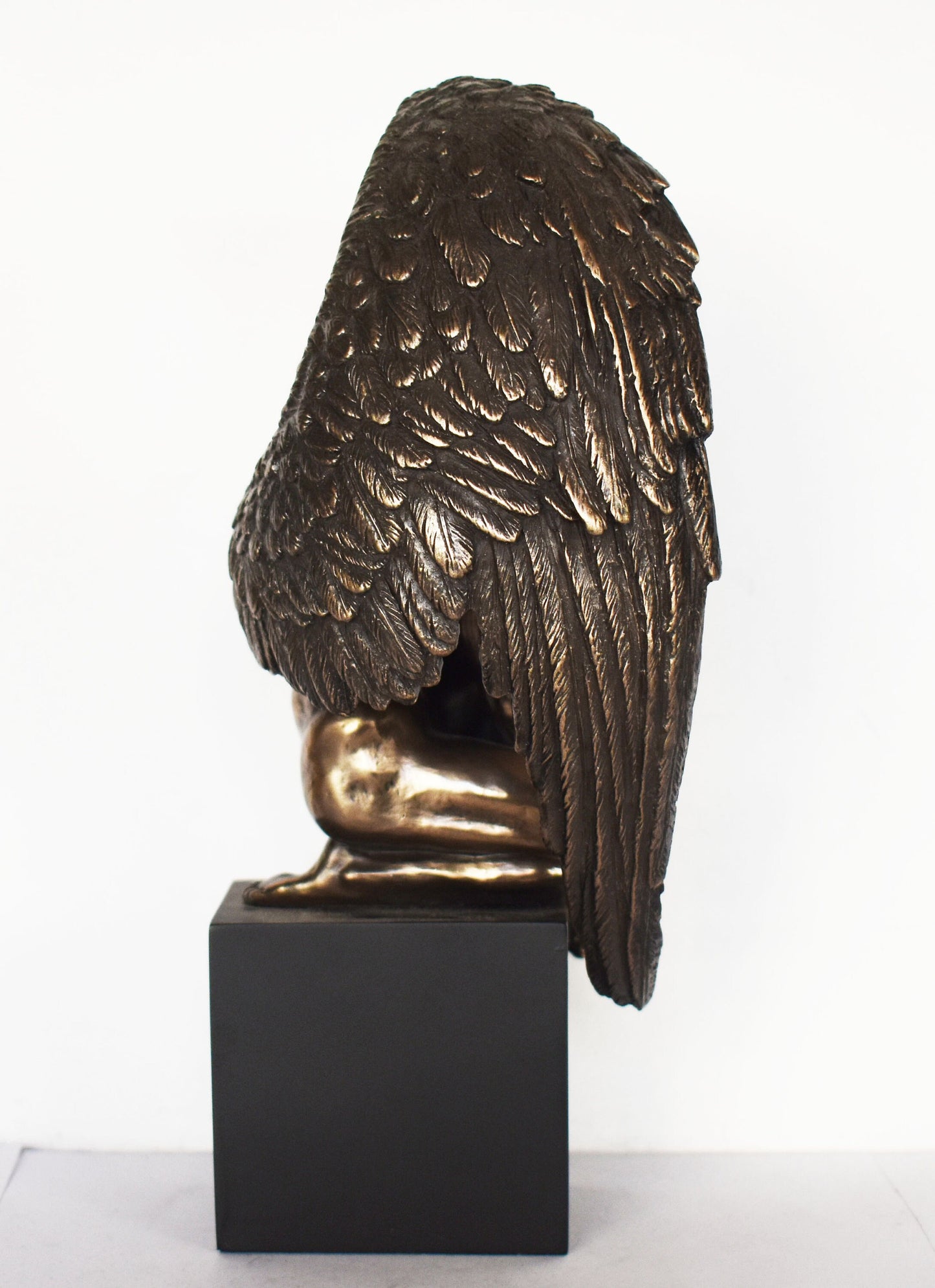 Fallen Angel - Cast Out of Heaven or Sinned - Tempt Humans to Lawlessness - Cold Cast Bronze Resin