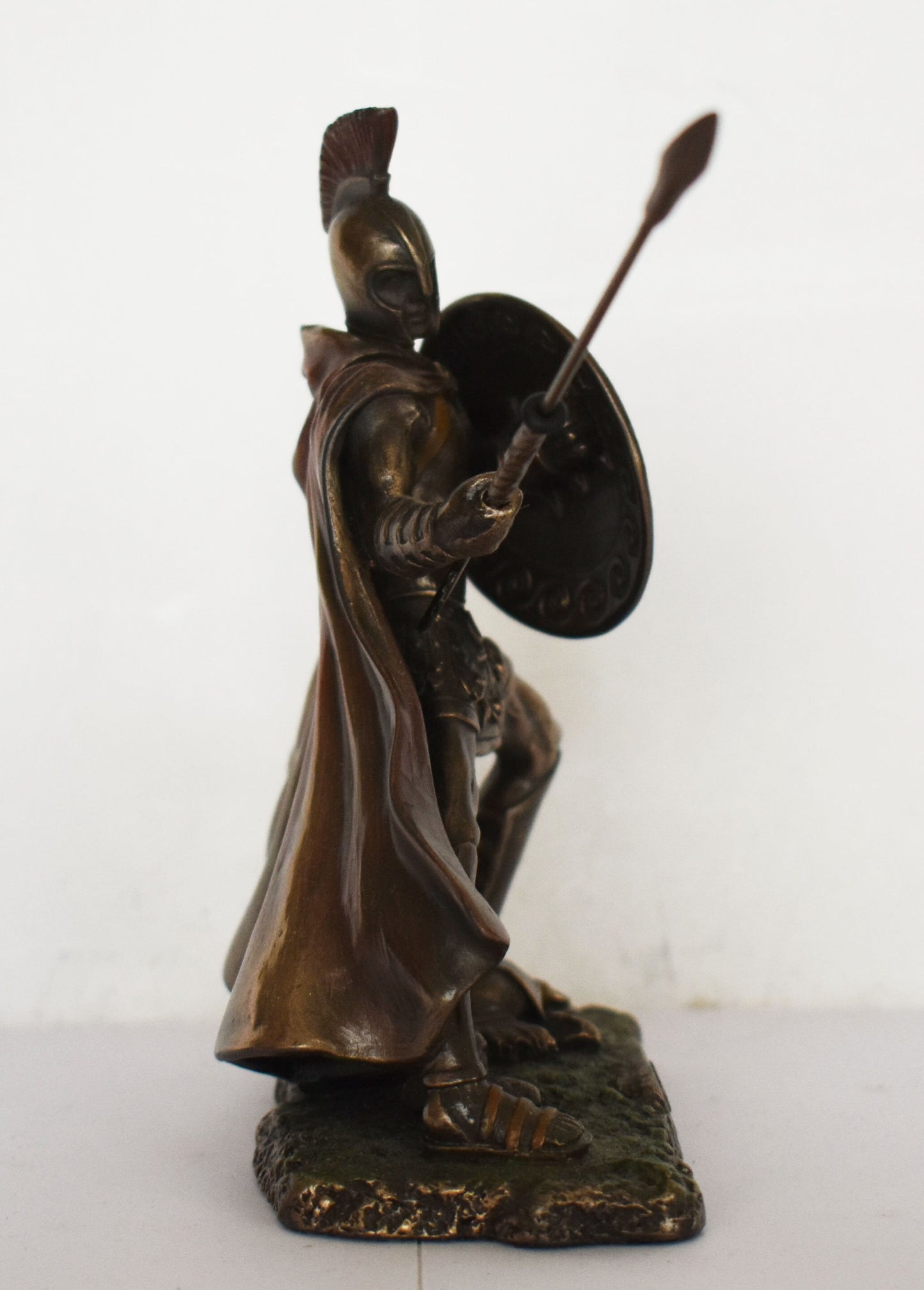 Hector - Trojan Prince and Warrior- Son of King Priam and Queen Hecuba - Husband of Andromache - Homer's Iliad - Cold Cast Bronze Resin