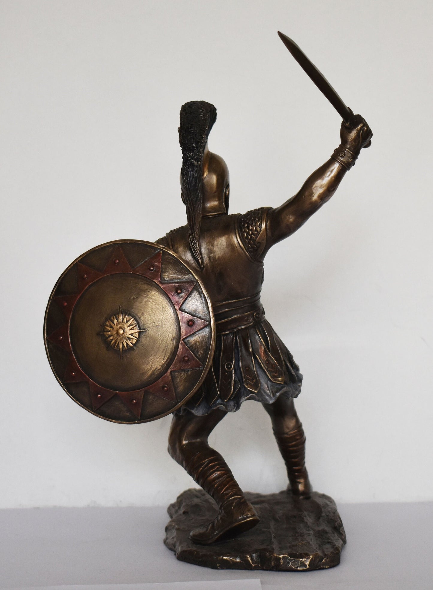 Hector - Prince and Hero of Troy - Son of King Priam and Queen Hecuba - Husband of Andromache - Homer's Iliad - Cold Cast Bronze Resin