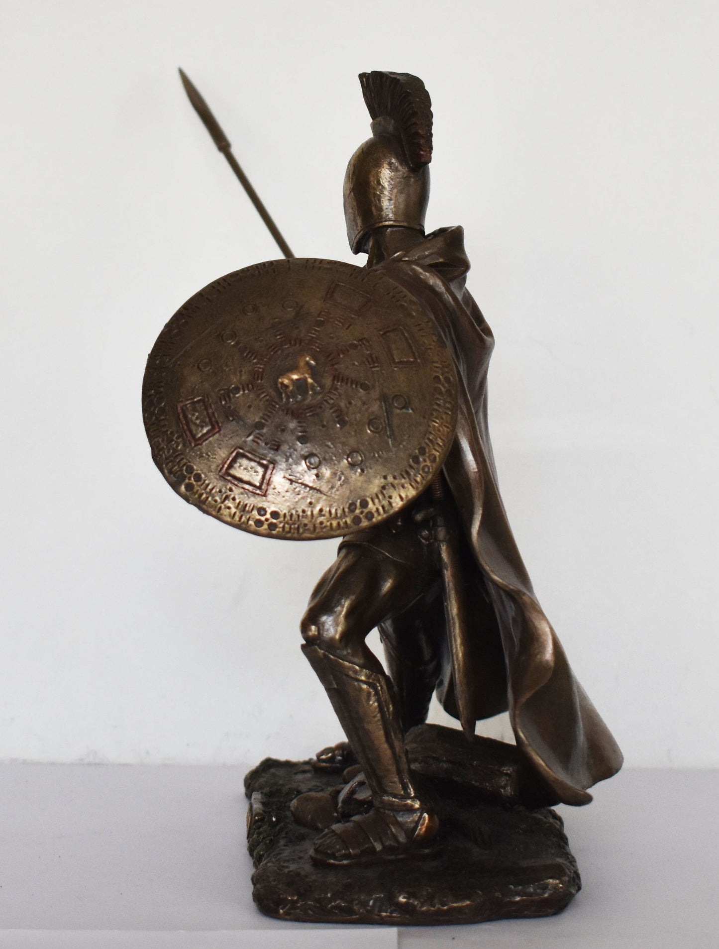 Hector - Legendary Trojan Prince and Warrior- Son of Priam and Hecuba - Husband of Andromache - Homer's Iliad - Cold Cast Bronze Resin