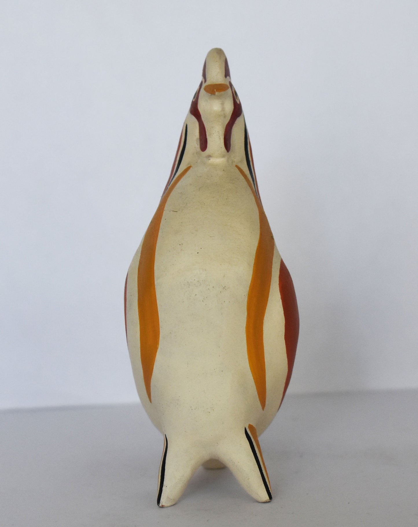 Idol of a Rooster - Attica, Athens - 600 BC - Alectryon's Myth - Miniature - Museum Reproduction - Ceramic Artifact