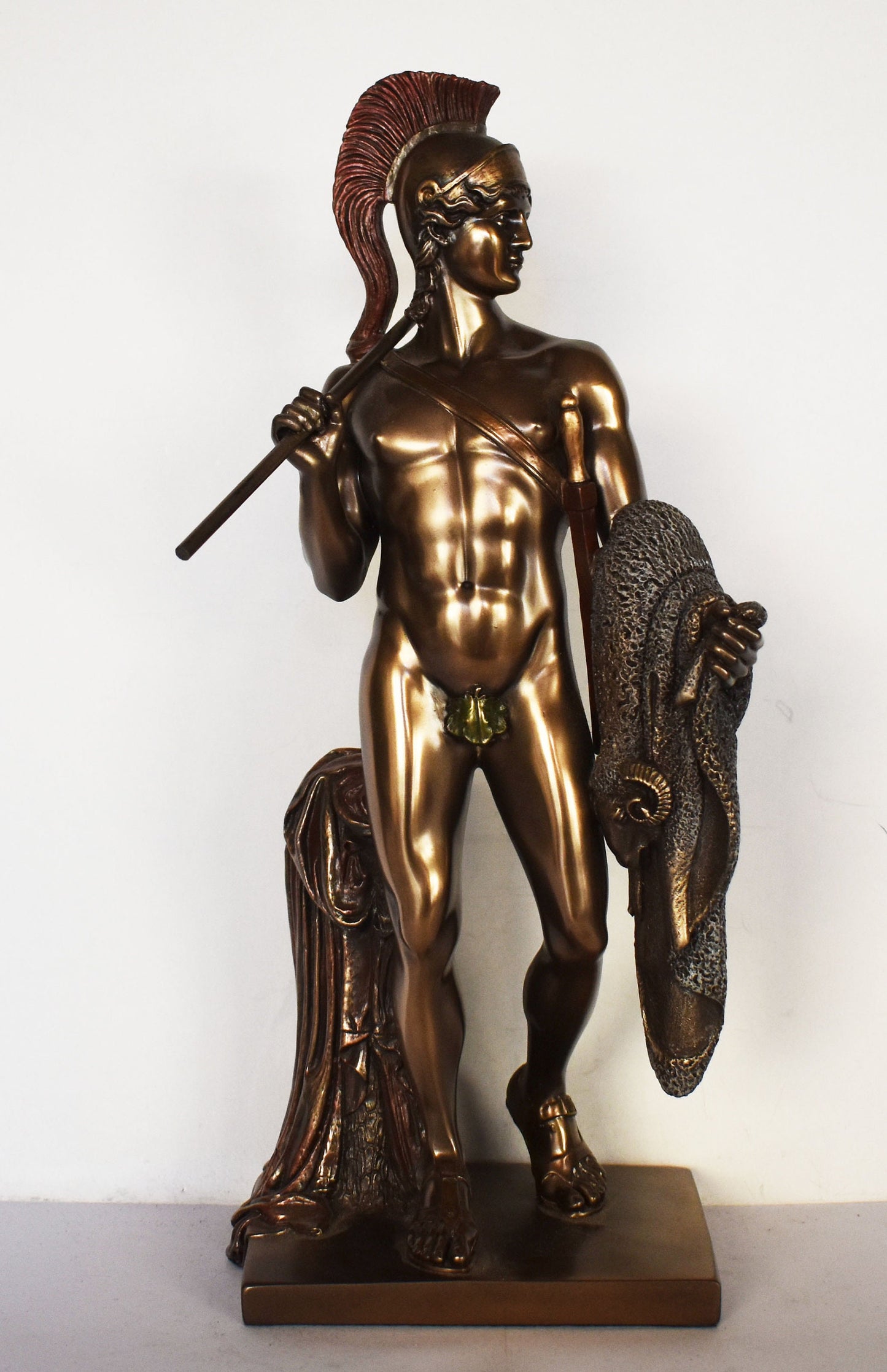 Jason - Ancient Greek Hero - King of Iolcos - Leader of Argonauts - Golden Fleece Myth - Medea's Husband - Cold Cast Bronze Resin