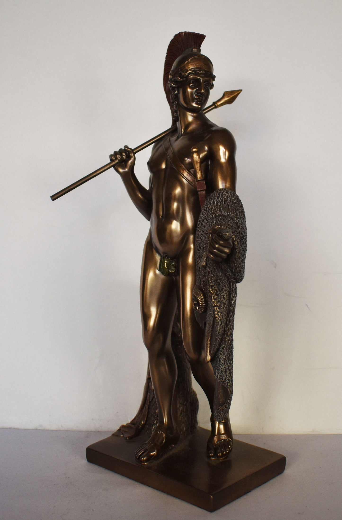 Jason - Ancient Greek Hero - King of Iolcos - Leader of Argonauts - Golden Fleece Myth - Medea's Husband - Cold Cast Bronze Resin