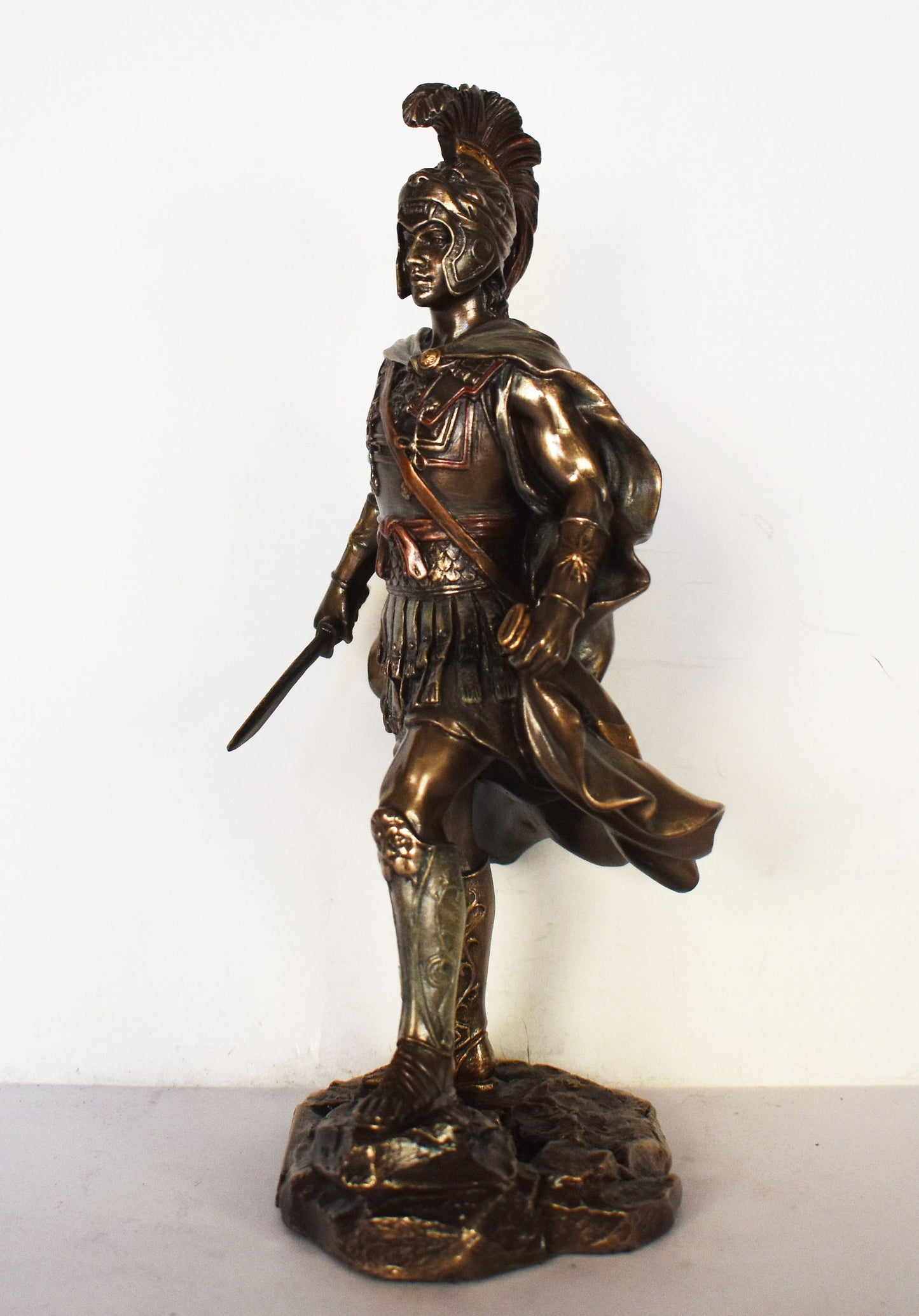 Alexander the Great - King of Macedon - 356–323 BC - Son of Philip - Visionary Leader - Cold Cast Bronze Resin