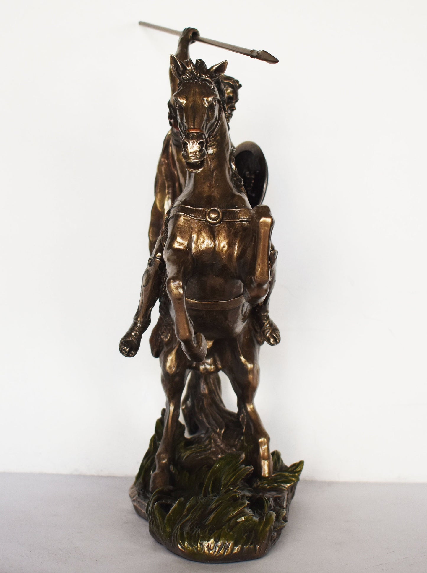 Alexander the Great - King of Macedon - 356–323 BC - One of the Greatest Generals in all History - Cold Cast Bronze Resin