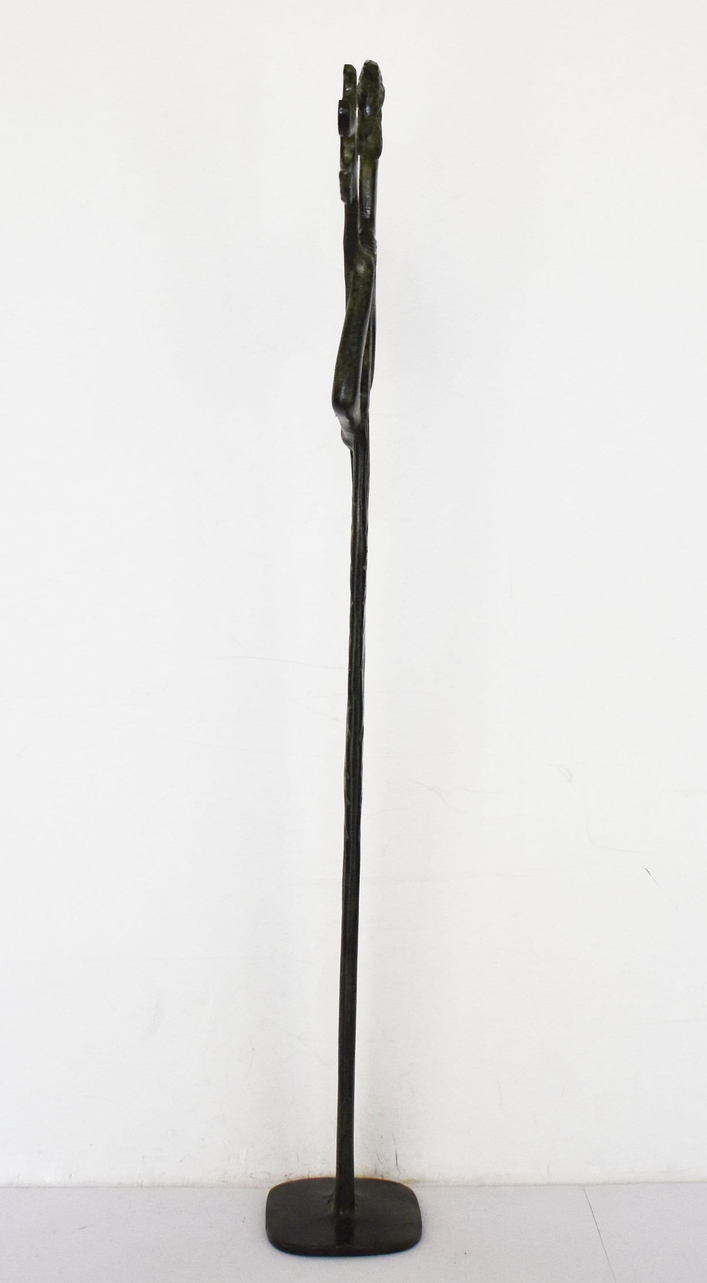 Hermes Mercury - One of the Twelve Olympians and the god who watched over messengers and heralds - pure bronze statue