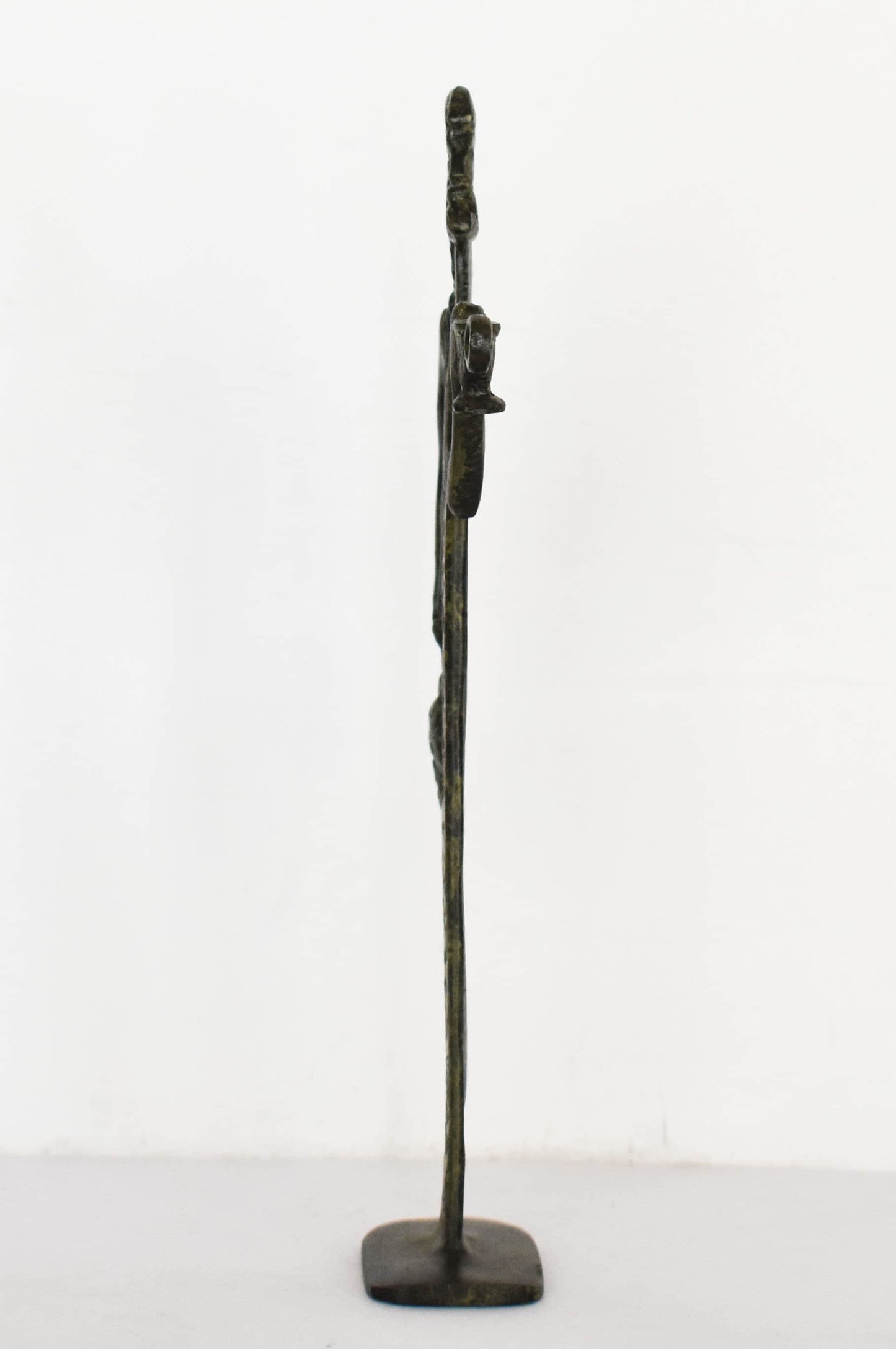 Dionysus Bacchus - Greek Roman God of wine, merriment, and theatre - Protagonist in several Greek myths - pure bronze statue