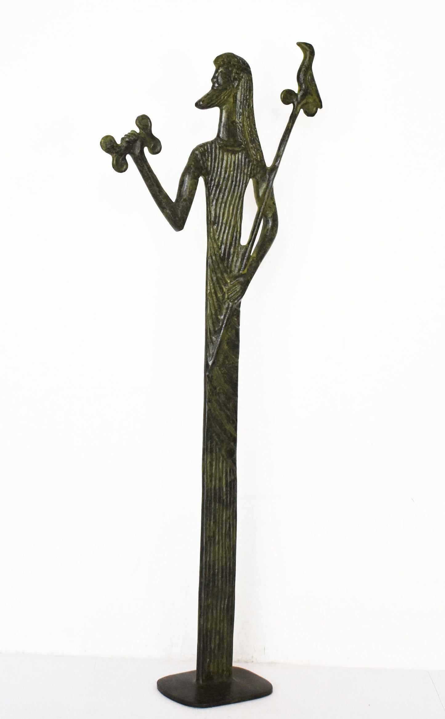 Zeus Jupiter- Greek Roman King of all Gods of Mount Olympus - Ruler of Sky, Lightning and Thunder - Greek Mythology - pure bronze statue