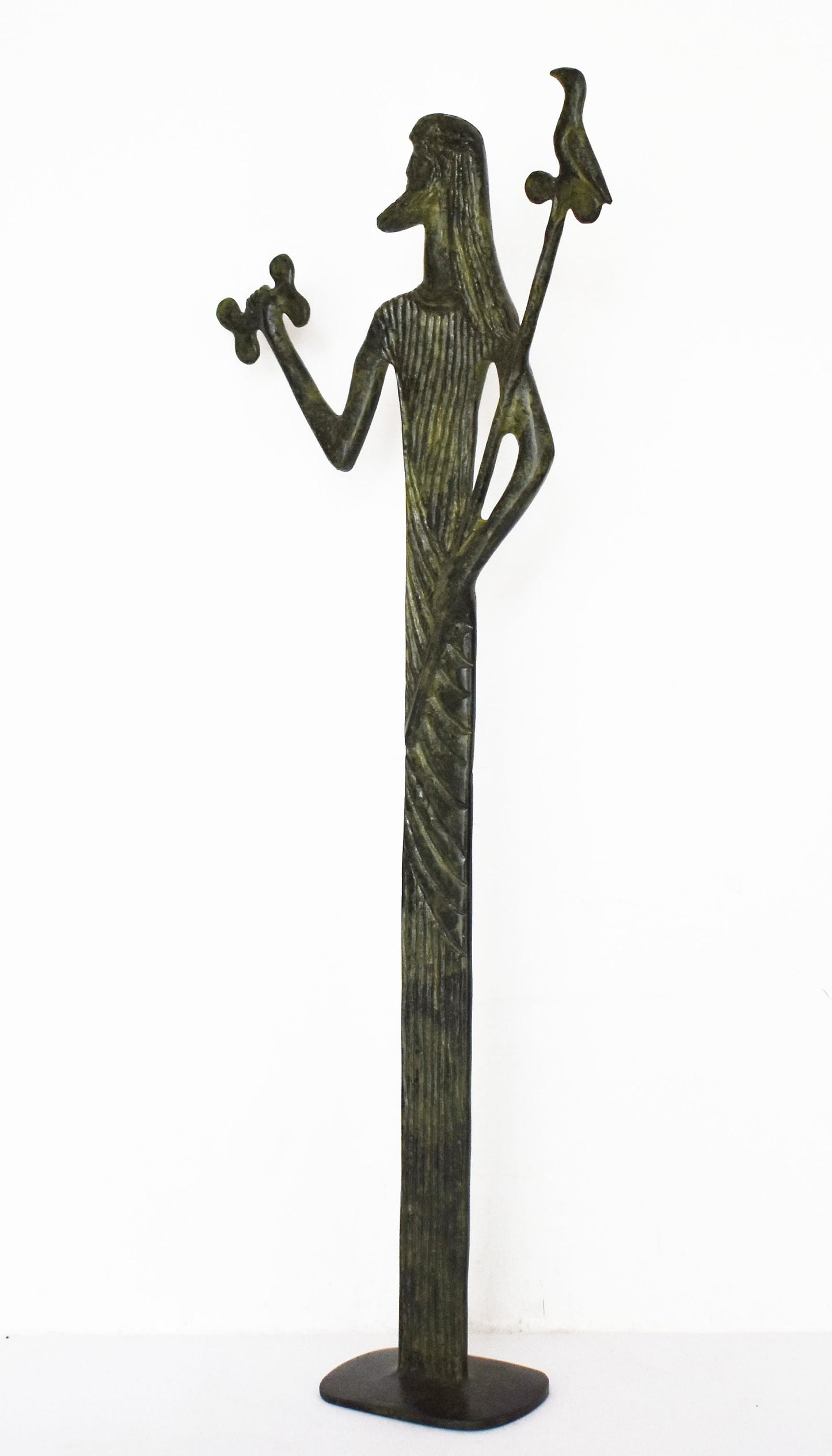 Zeus Jupiter- Greek Roman King of all Gods of Mount Olympus - Ruler of Sky, Lightning and Thunder - Greek Mythology - pure bronze statue