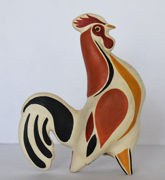Idol of a Rooster - Attica, Athens - 600 BC - Alectryon's Myth - Miniature - Museum Reproduction - Ceramic Artifact