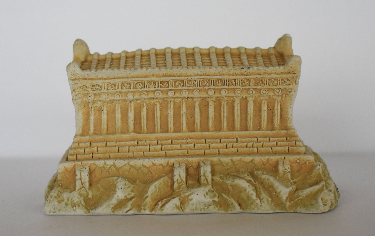 Parthenon Temple - Dedicated by the Athenians to Athena Parthenos, the Patron of their City - Handmade - Casting Stone Statue