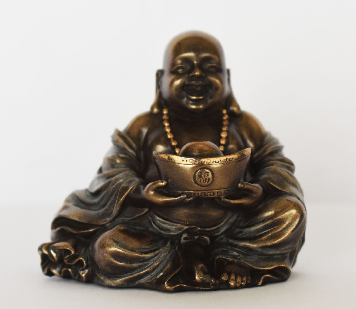 Buddha Siddhartha Gautama - Philosopher, Mendicant, Spiritual Teacher, Religious Leader - 500-400 BC - Mini - Cold Cast Bronze Resin