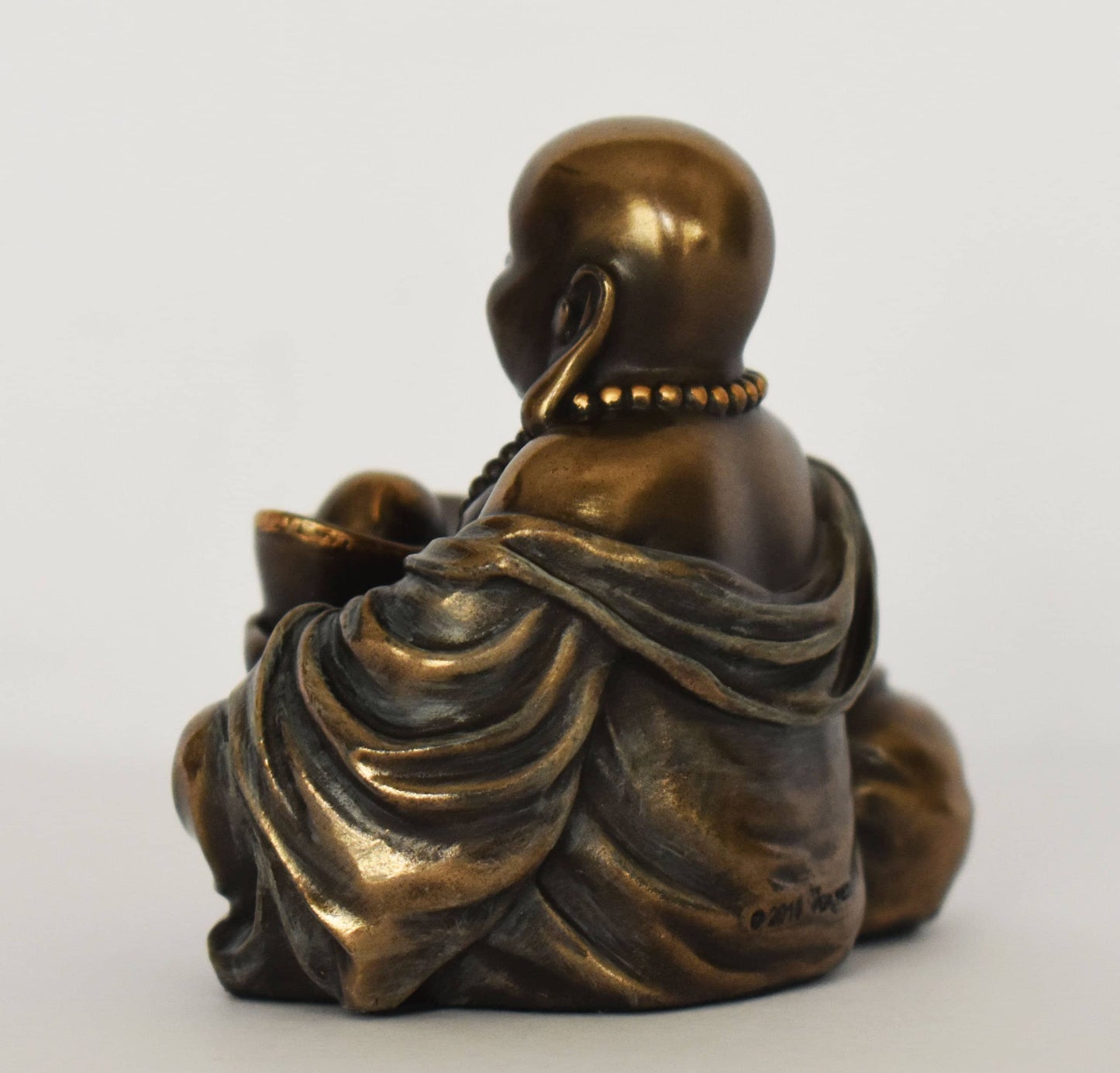 Buddha Siddhartha Gautama - Philosopher, Mendicant, Spiritual Teacher, Religious Leader - 500-400 BC - Mini - Cold Cast Bronze Resin