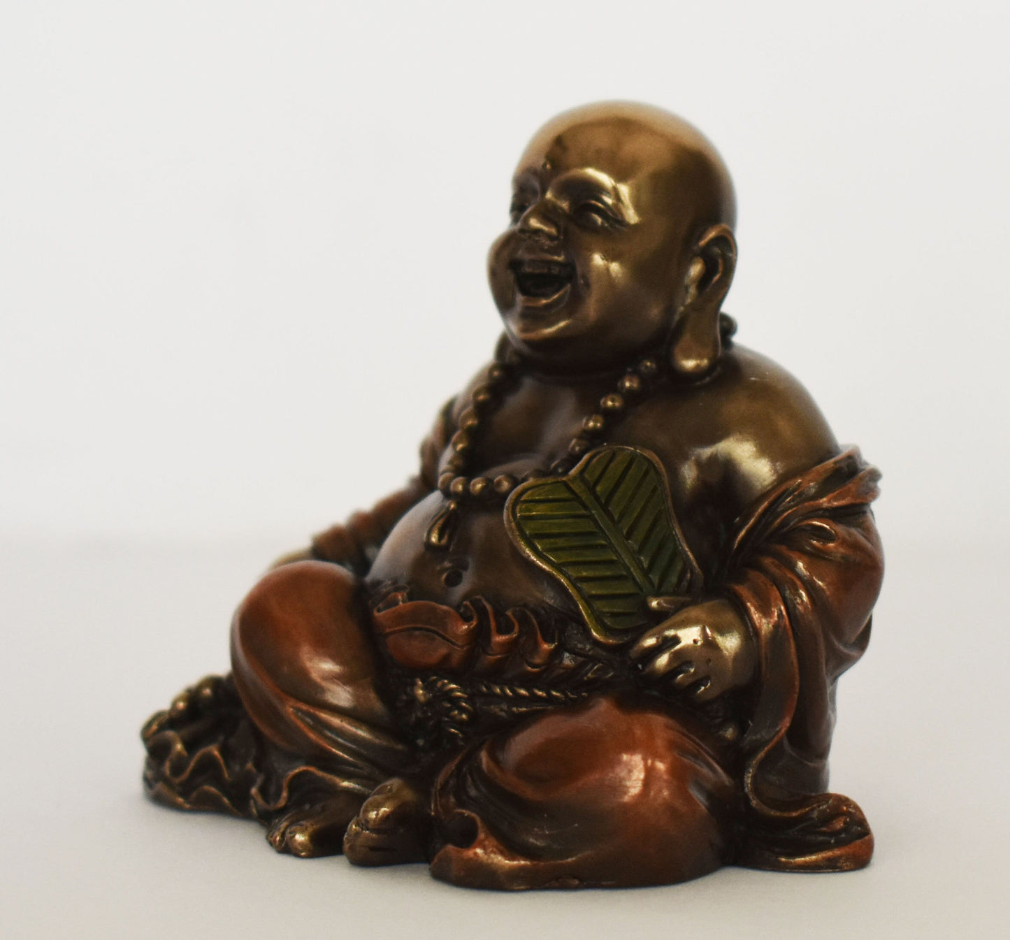 Buddha - The Awakened - Philosopher, Mendicant, Meditator, Spiritual Teacher, Religious Leader - 500-400 BC - Mini - Cold Cast Bronze Resin