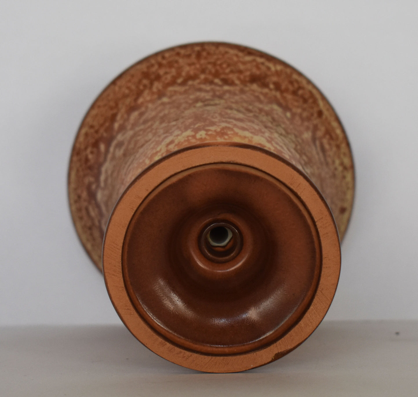 Pythagoras Cup - Fair Cup, Cup of Justice - Brown Decoration - Ceramic - Handmade in Greece