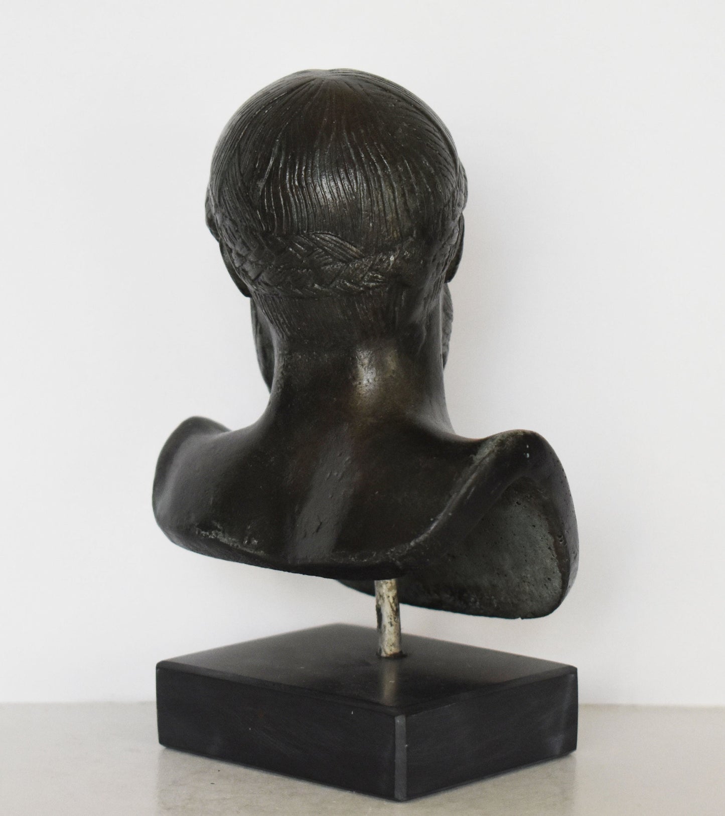 Poseidon of Artemision - National Archaeological Museum of Athens - Reproduction - Head Bust - Bronze Colour Effect