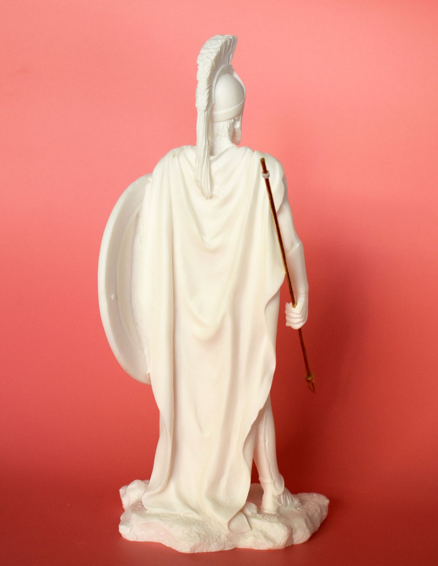 Leonidas - Spartan King - Leader of 300 - Battle of Thermopylae - 480 BC - Molon Labe, Come and Take Them - Alabaster Sculpture Statue