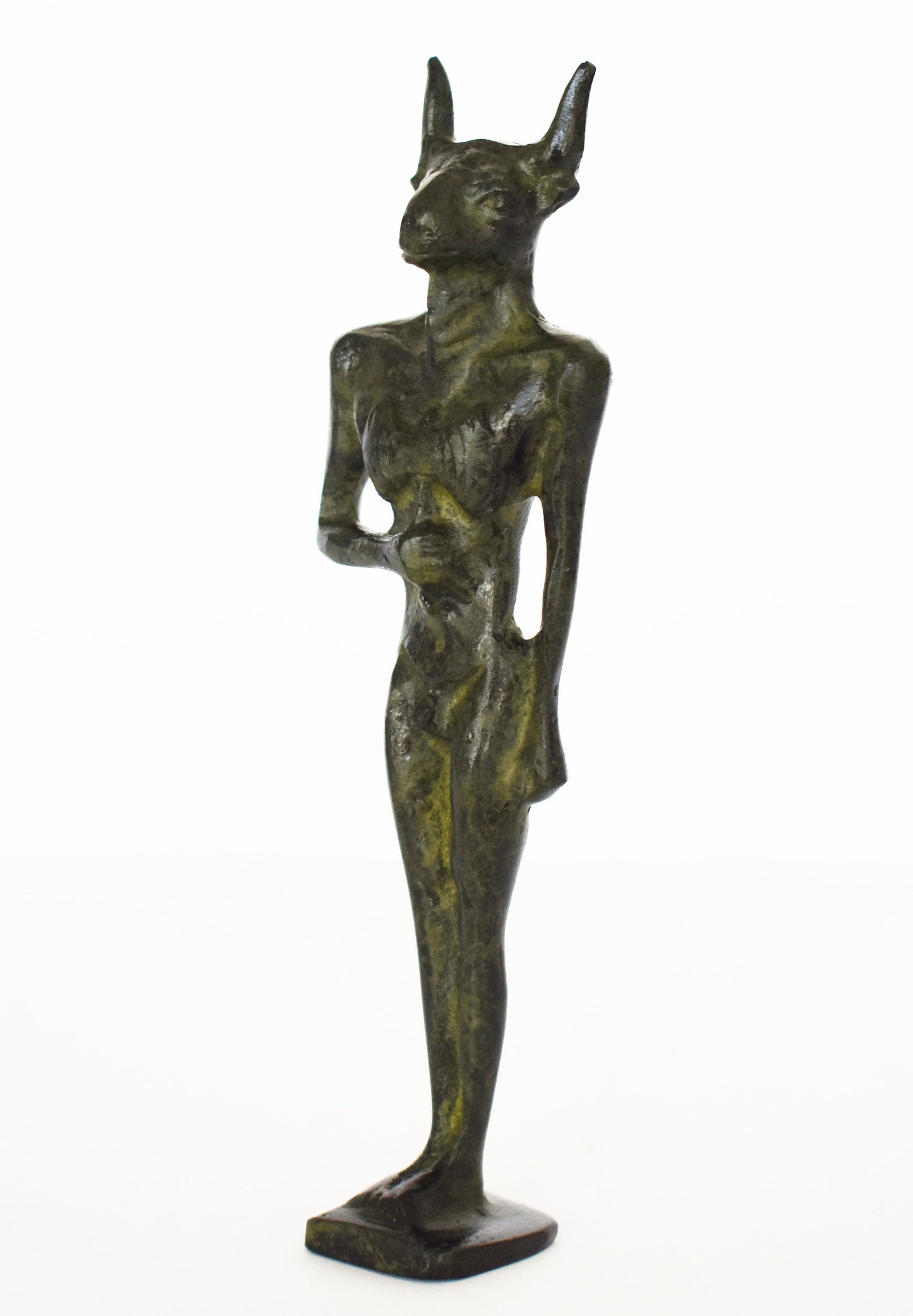 Minotaur - Mythical Creature - Minoan Period, Palace of Knossos, Crete - Small - pure Bronze Sculpture