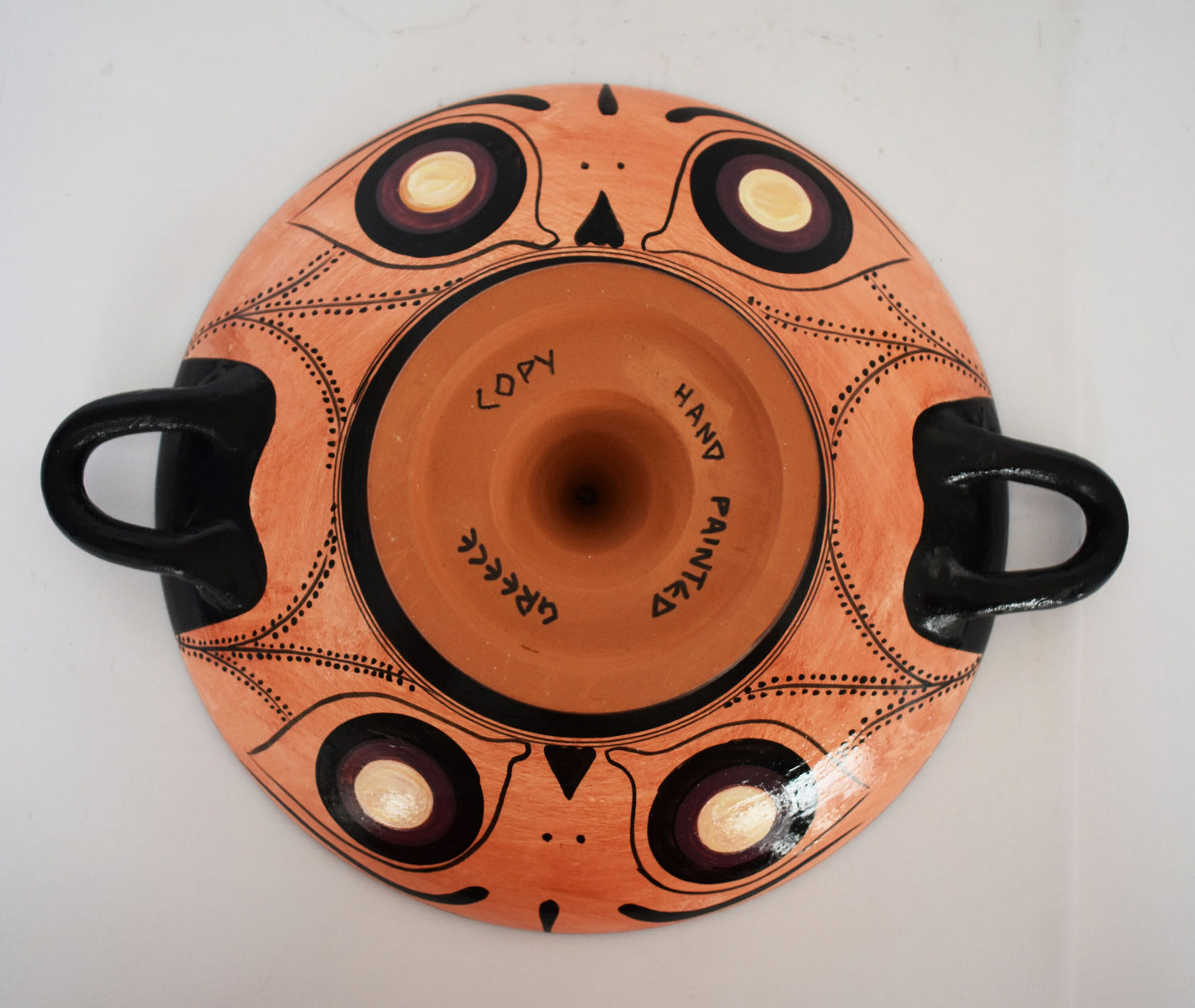 Two Women in Love - Red Figure Small Kylix Vase - (ca. 475 BCE) by Apollodoros - Replica - Tarquinia Museum