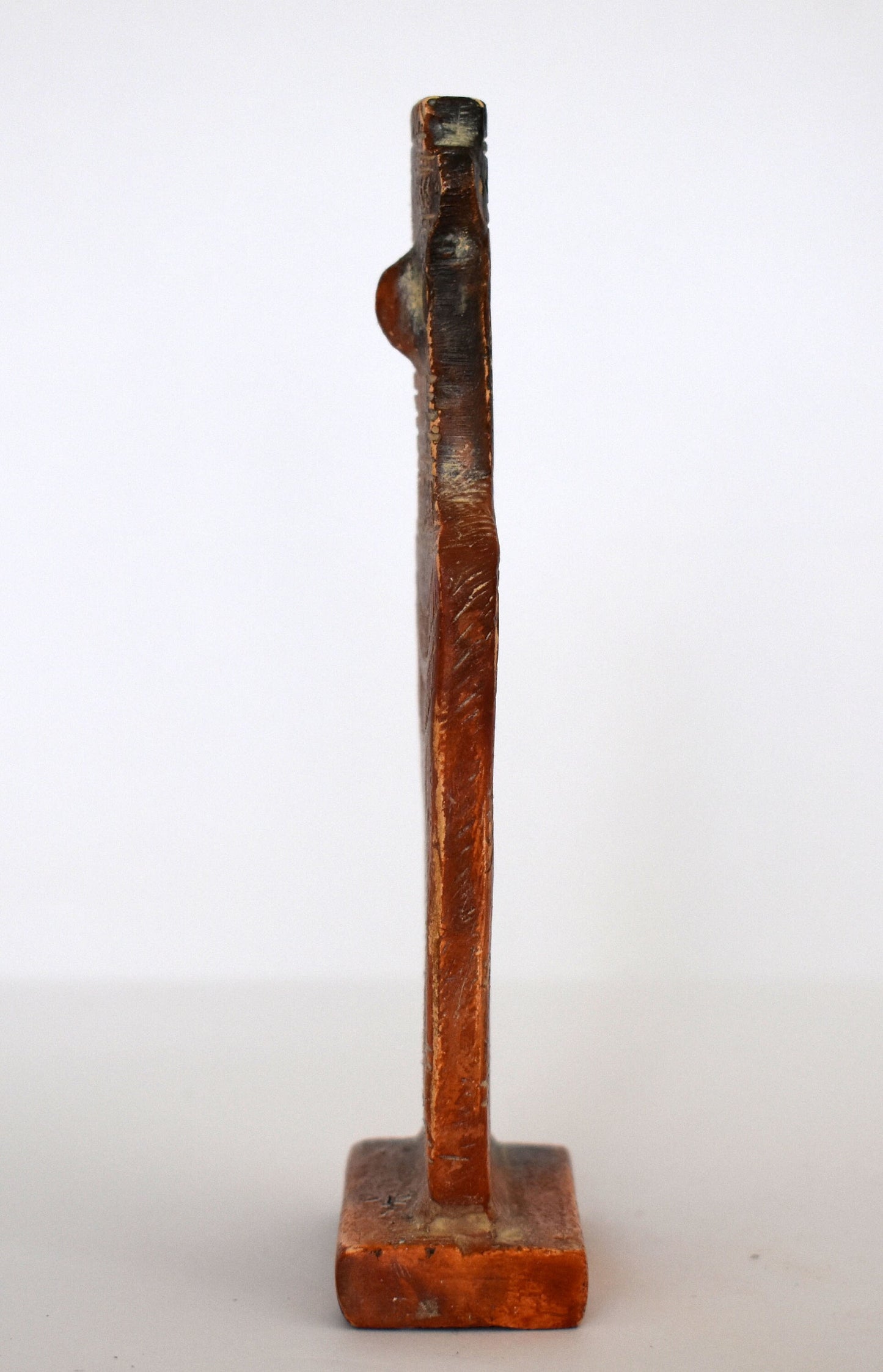 Anthropomorphic Plank Shaped Figurine - From Cyprus - 1100 BC - Museum Reproduction - Ceramic Artifact