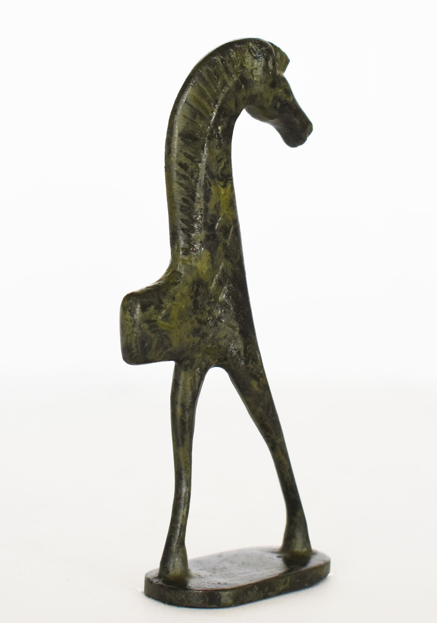 Archaic Acropolis Horse - Symbol of Wealth and Prosperity - Small - Museum Reproduction - pure Bronze Sculpture