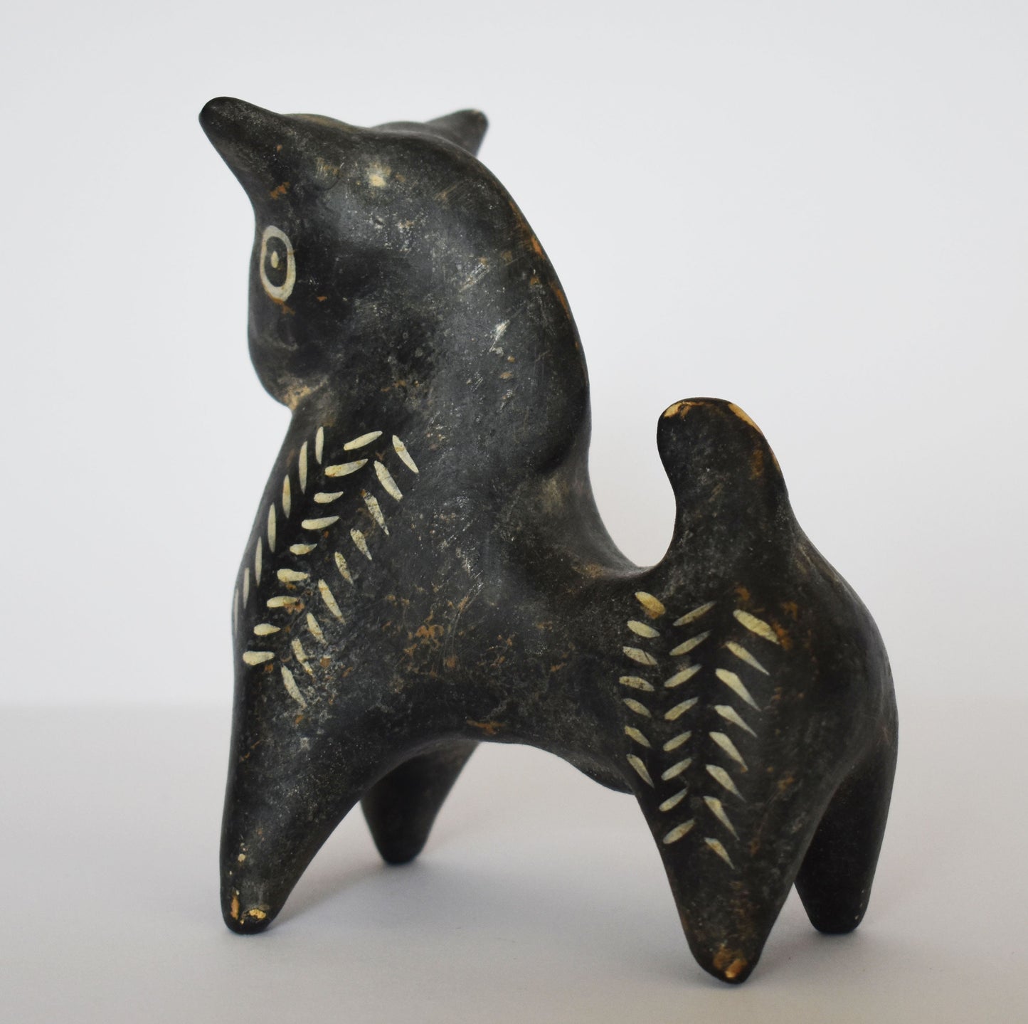 Idol of a Bull -  Mycenae - 1100 BC - Symbol of Rebirth, Wealth and Abundance - Miniature - Museum Reproduction - Ceramic Artifact