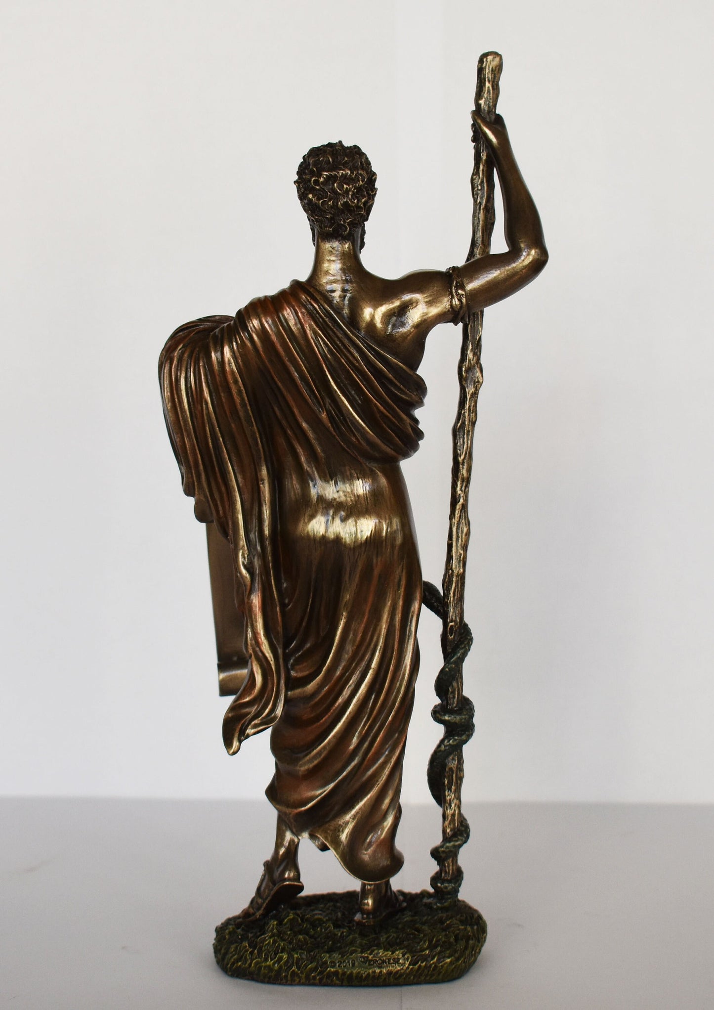 Hippocrates of Kos - Greek physician - Father of Medicine - 460– 370 BC - Hippocratic School of Medicine - Cold Cast Bronze Resin