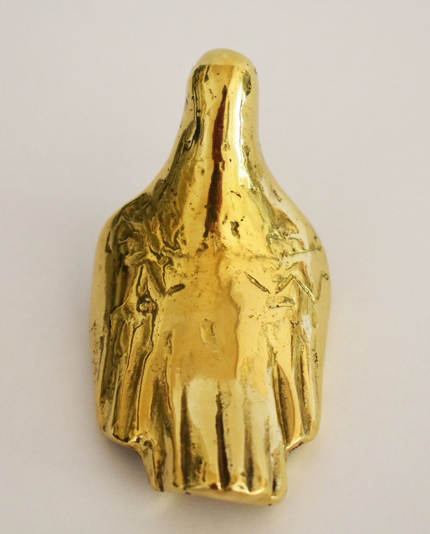 Pigeon Dove - Symbol of Love, Beauty, Peace - Miniature - Ancient Greek Reproduction - pure Bronze Sculpture