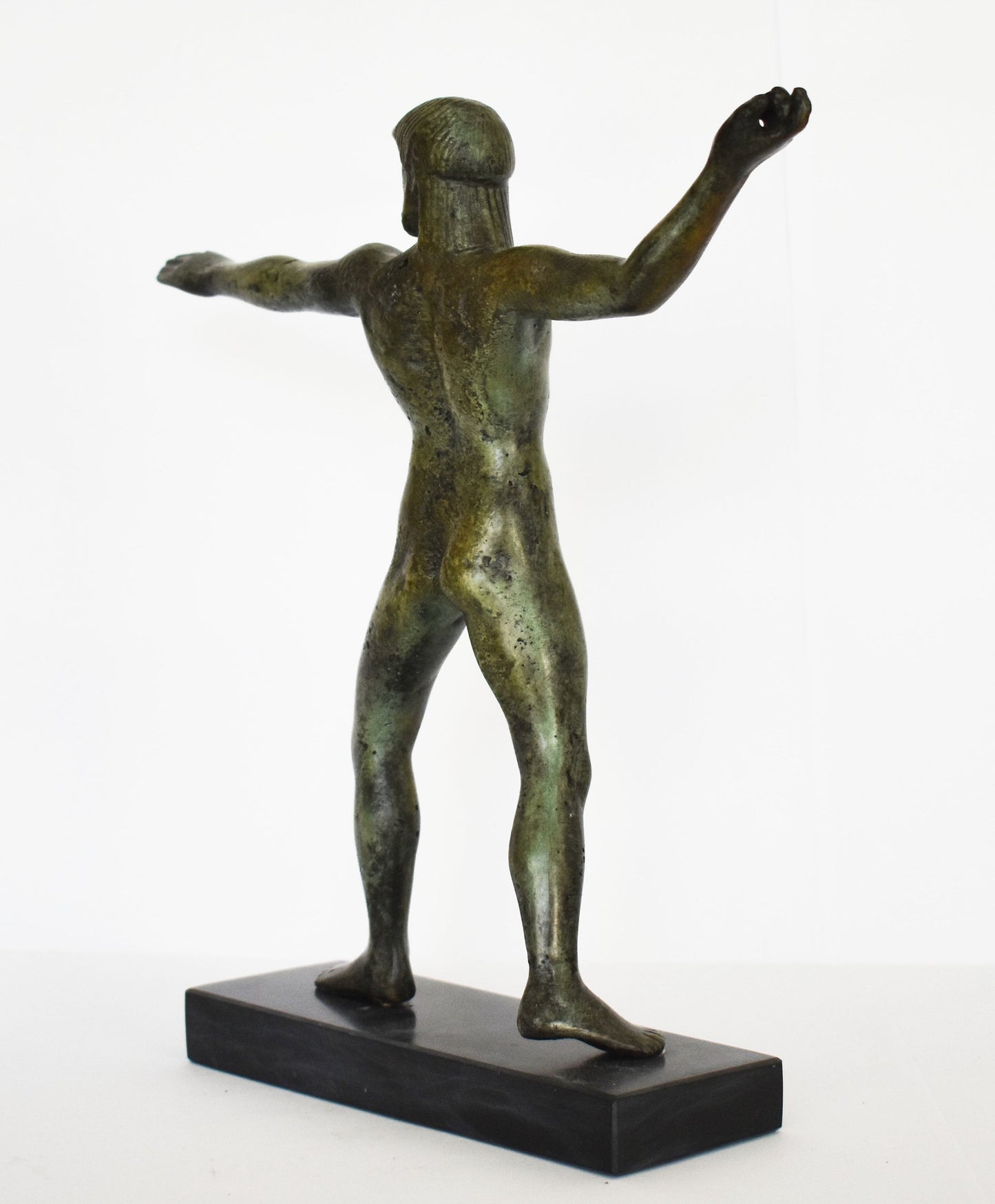 Zeus Jupiter- Greek Roman God of Mount Olympus - Ruler of Sky, Lightning and Thunder - Greatest of all the Figures of Greek Myths - Bronze