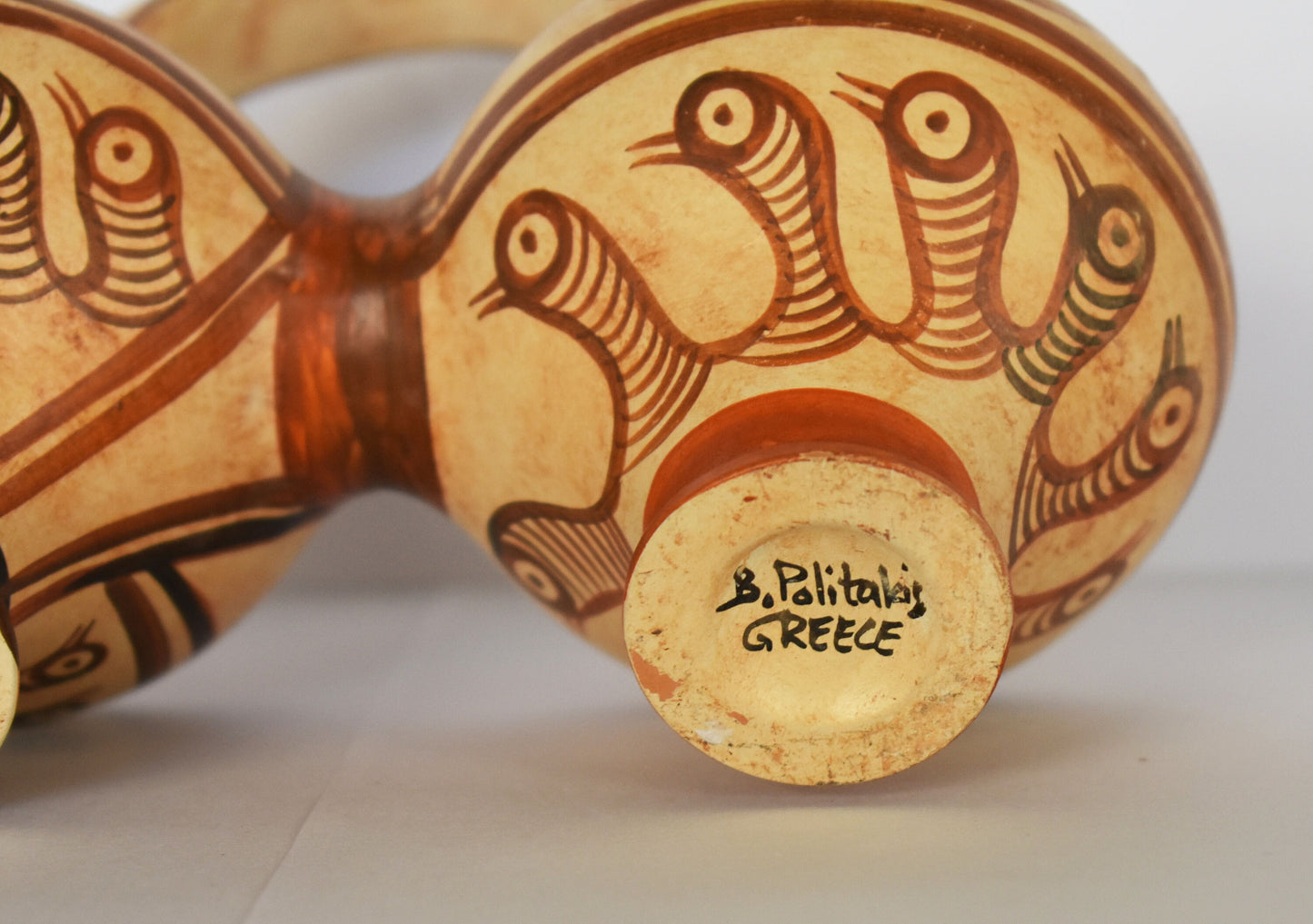 Vessel with Birds - Mycenaean Common Style - 1400-1100 BC - Ceramic Vase