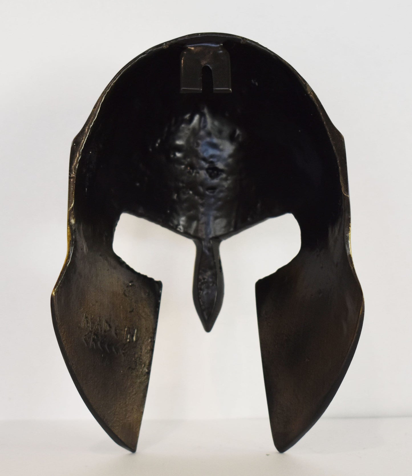 Leonidas Helmet - Spartan King - Leader of 300 - Thermopylae - 480 BC - Wall Decoration - pure bronze statue