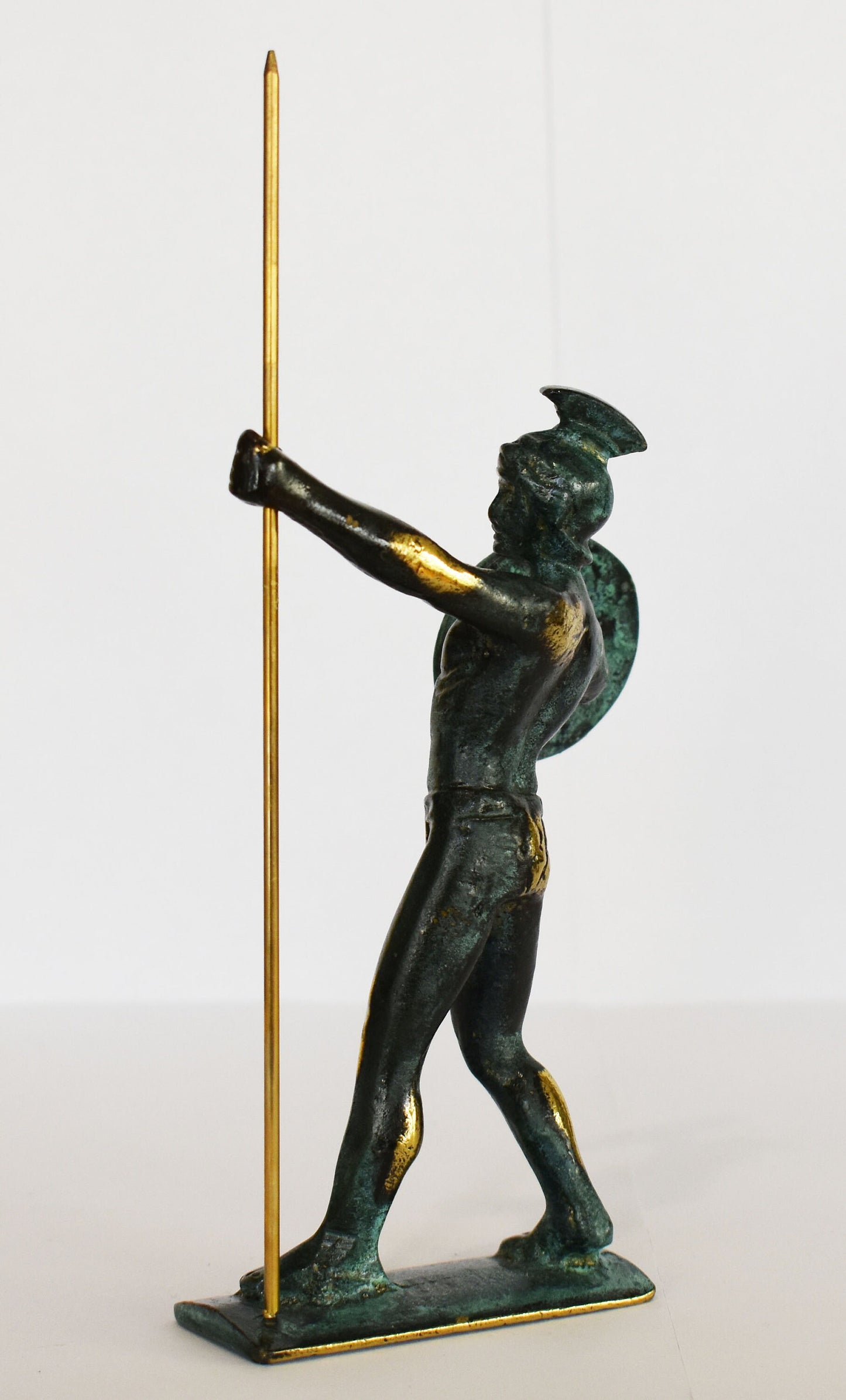 Hector - Trojan Prince and Warrior- Son of King Priam and Queen Hecuba - Husband of Andromache - Homer's Iliad - Pure Bronze Statue
