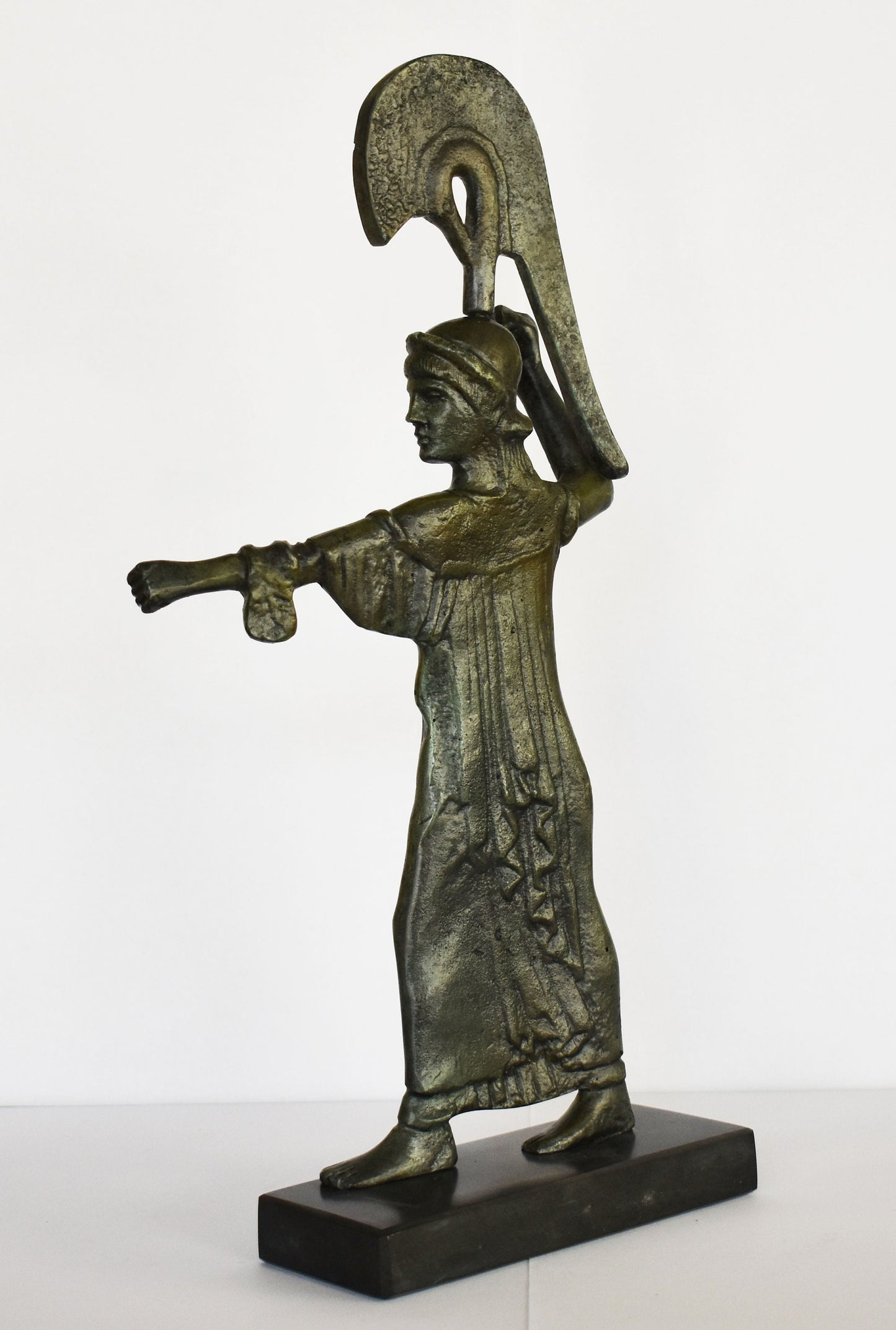 Athena Promachos Statue - Stood between the Propylaea and the Parthenon on the Acropolis of Athens - Pure Bronze
