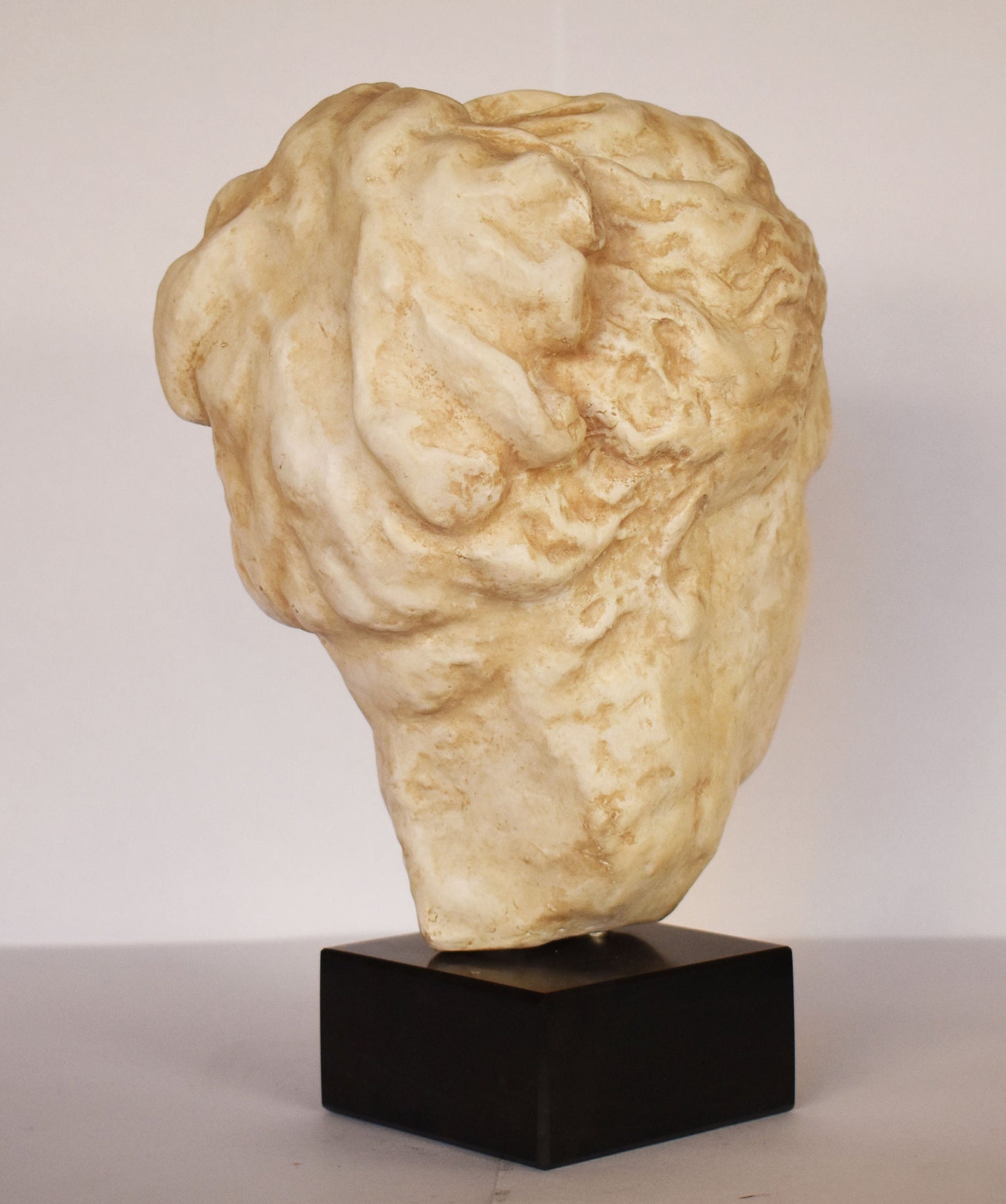 Hygieia - Greek Goddess of Health, Cleanliness and Hygiene - Marble Base - Museum Reproduction - Head Bust - Casting Stone