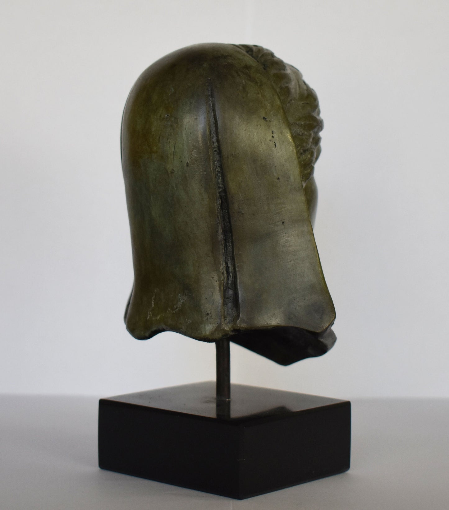 Demeter Ceres Bust - Marble Base - Greek Roman Goddess of Agriculture and Harvest - Replica - Pure Bronze Sculpture