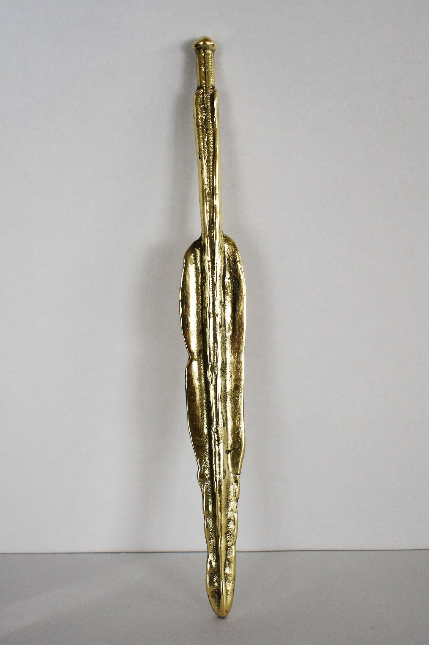 Head of Spartan Spear - Dory - King Leonidas and 300 - Battle of Thermopylae - 480 BC - Reproduction - Letter Opener - Pure Bronze Statue