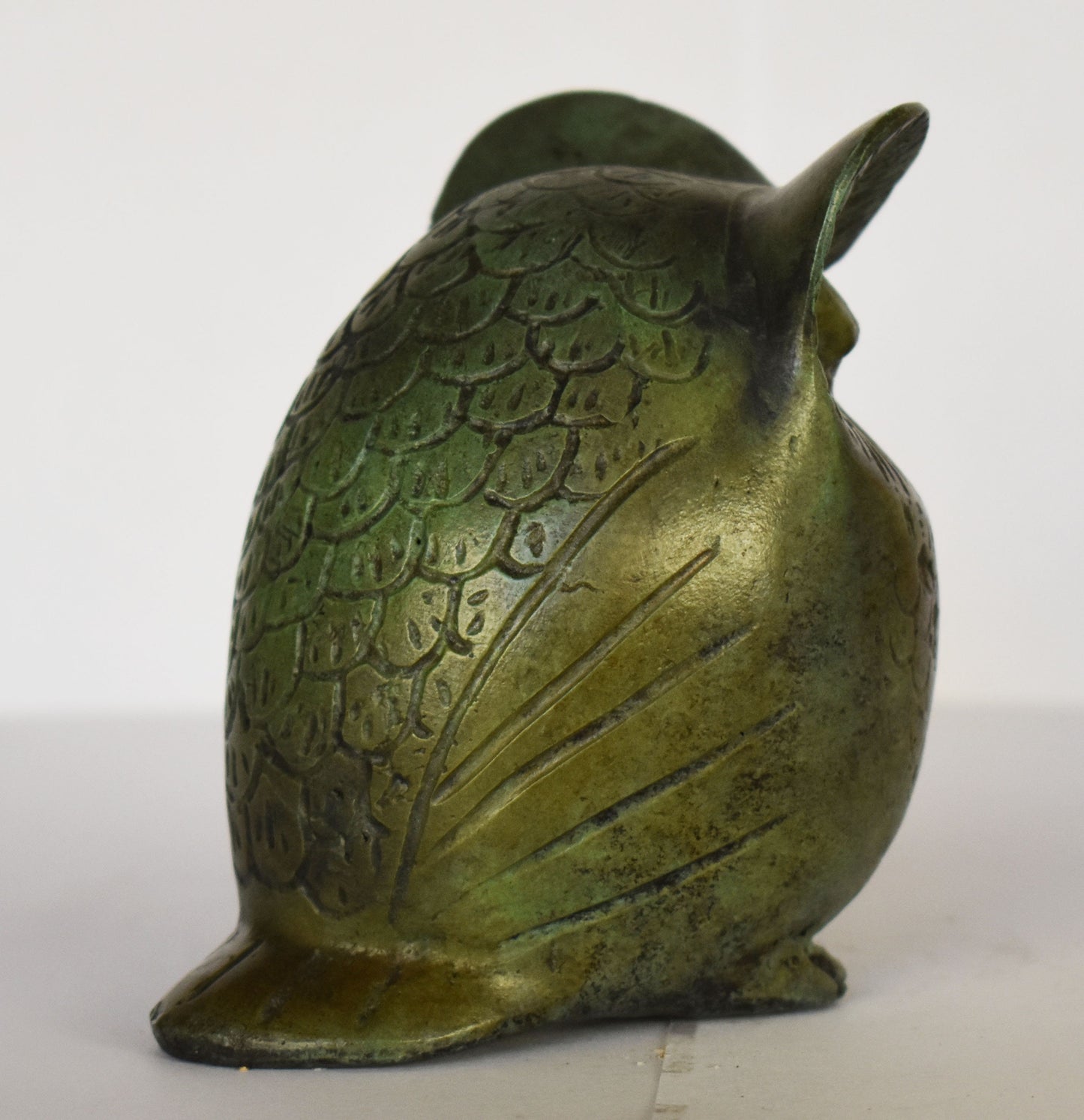 Owl of Wisdom and Intelligence - Symbol of Goddess Athena Minerva - Athens - Ancient Greece - Museum Replica - Pure Bronze Statue