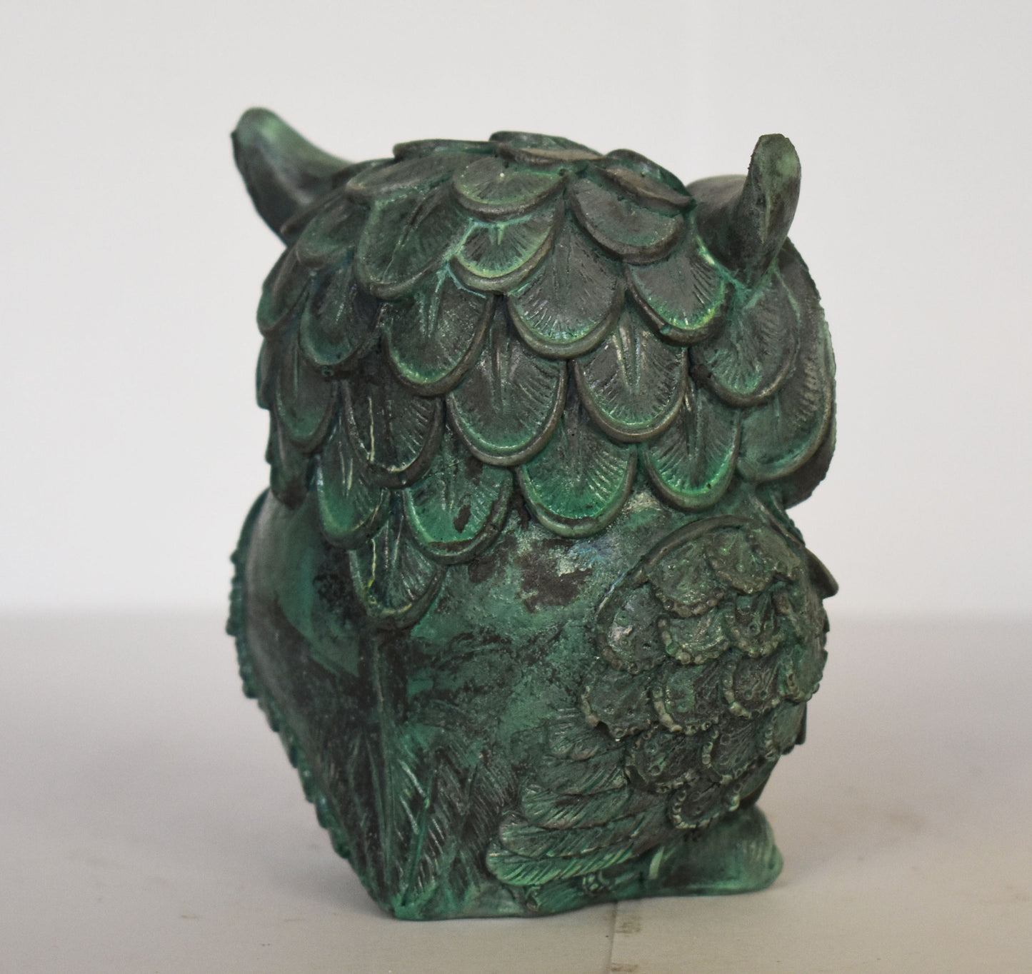 Owl of Goddess Athena - represent the literal wisdom and knowledge of Athena in her role as a goddess of wisdom - Casting Stone Statue