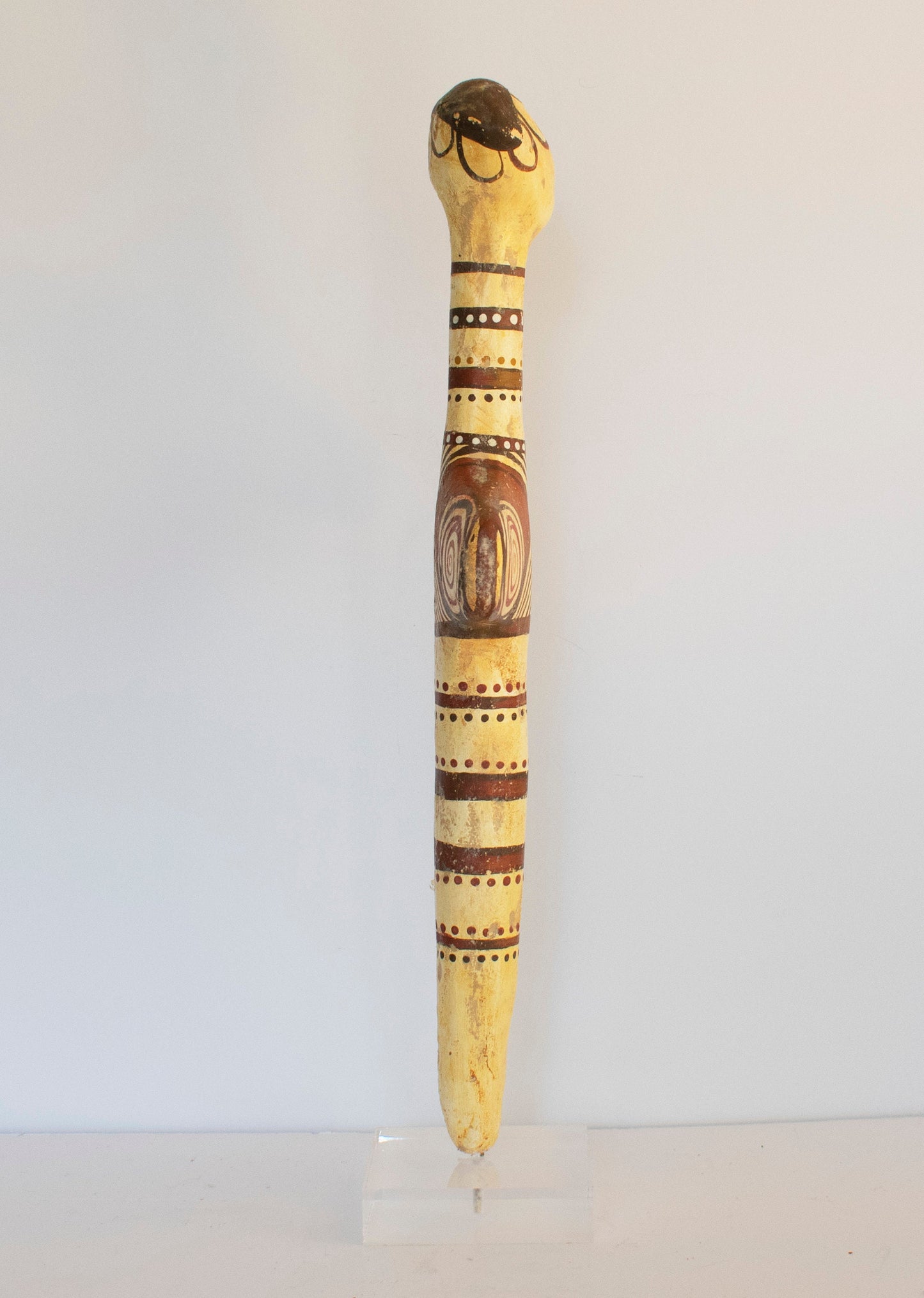 Female Idol - Opened Hands Position - Neolithic - Thessaly, Central Greece - 3500 BC - Museum Reproduction - Ceramic Artifact