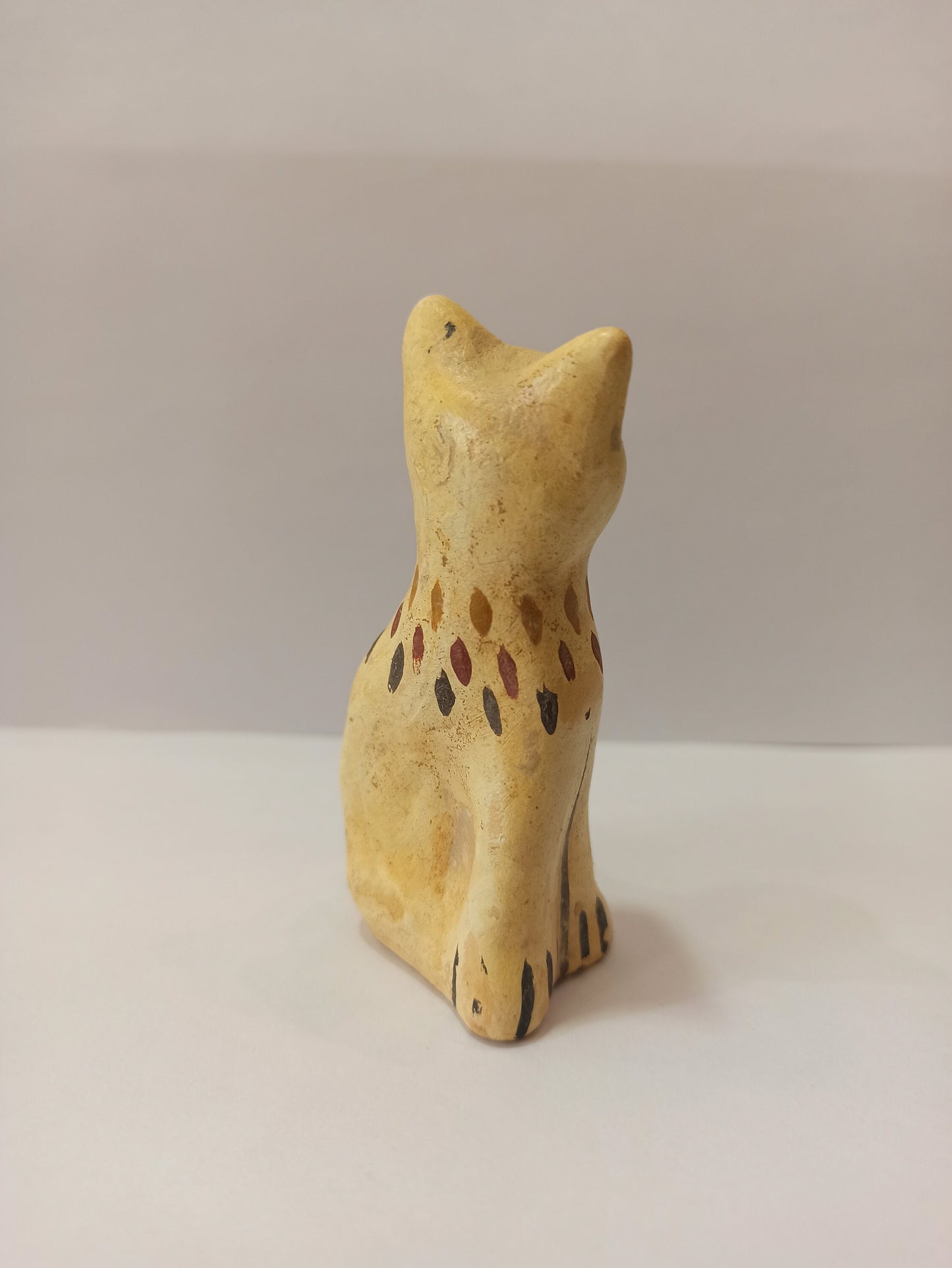 Idol of a Cat -  Mycenae - 1100 BC - Symbol of independence, Liberty, Hope - Miniature - Museum Reproduction - Ceramic Artifact