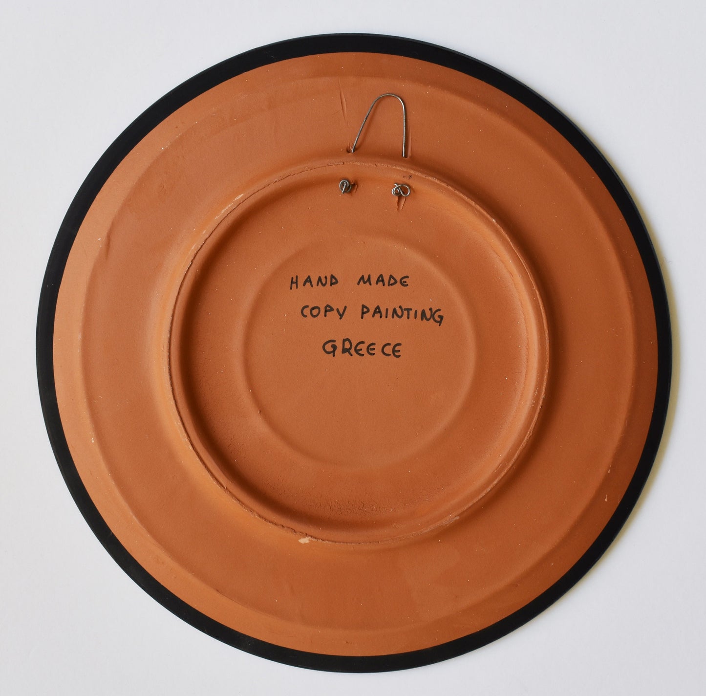 Homoerotic Scene between Three Males - 500 BC - One is loved because one is loved. No reason is needed for loving - Handmade in Greece