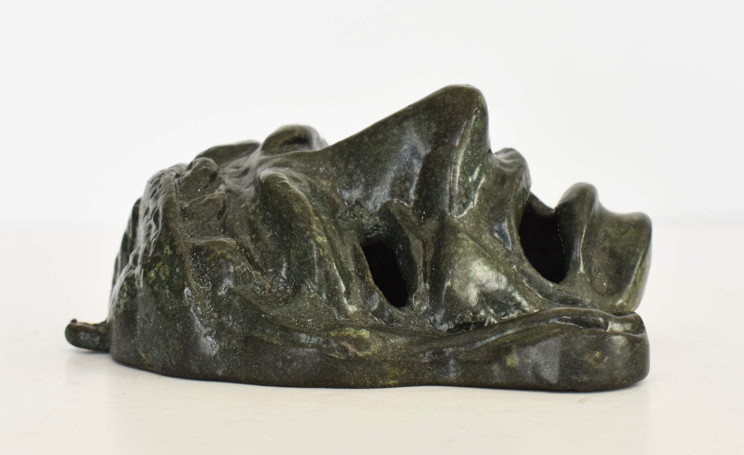 Tragedy Mask - Ancient Greek Theater - Drama - Decorative - Wall Decoration - pure bronze statue