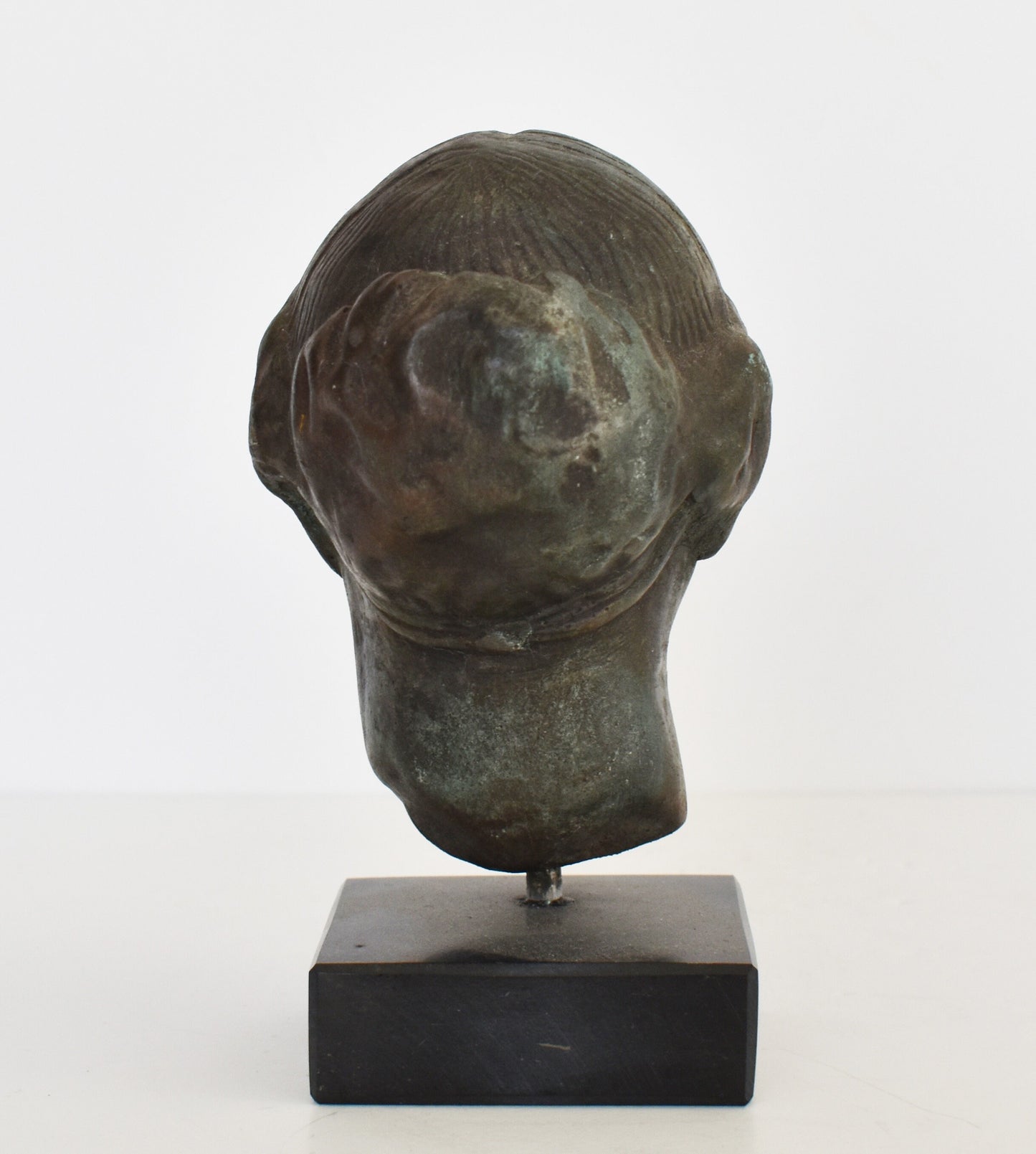 Persephone - Wife of Hades and the Queen of the Underworld - Marble Base - Museum Reproduction - Head Bust- Bronze Colour Effect