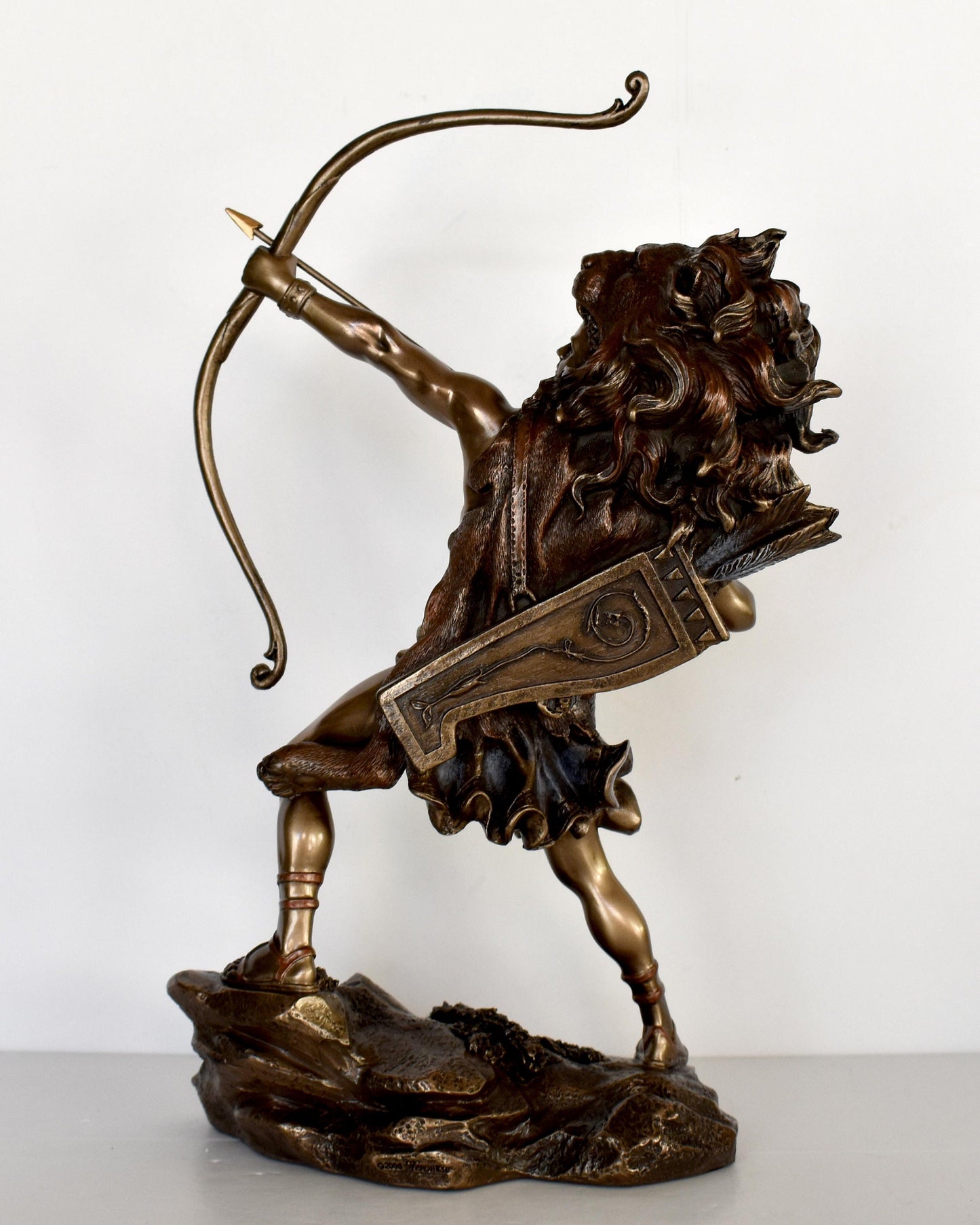 Hercules - Heracles - Son of Zeus and Alcmene - Greek Divine Hero - The 12 Labours - Strong, Brave and Masculine - Cold Cast Bronze Resin